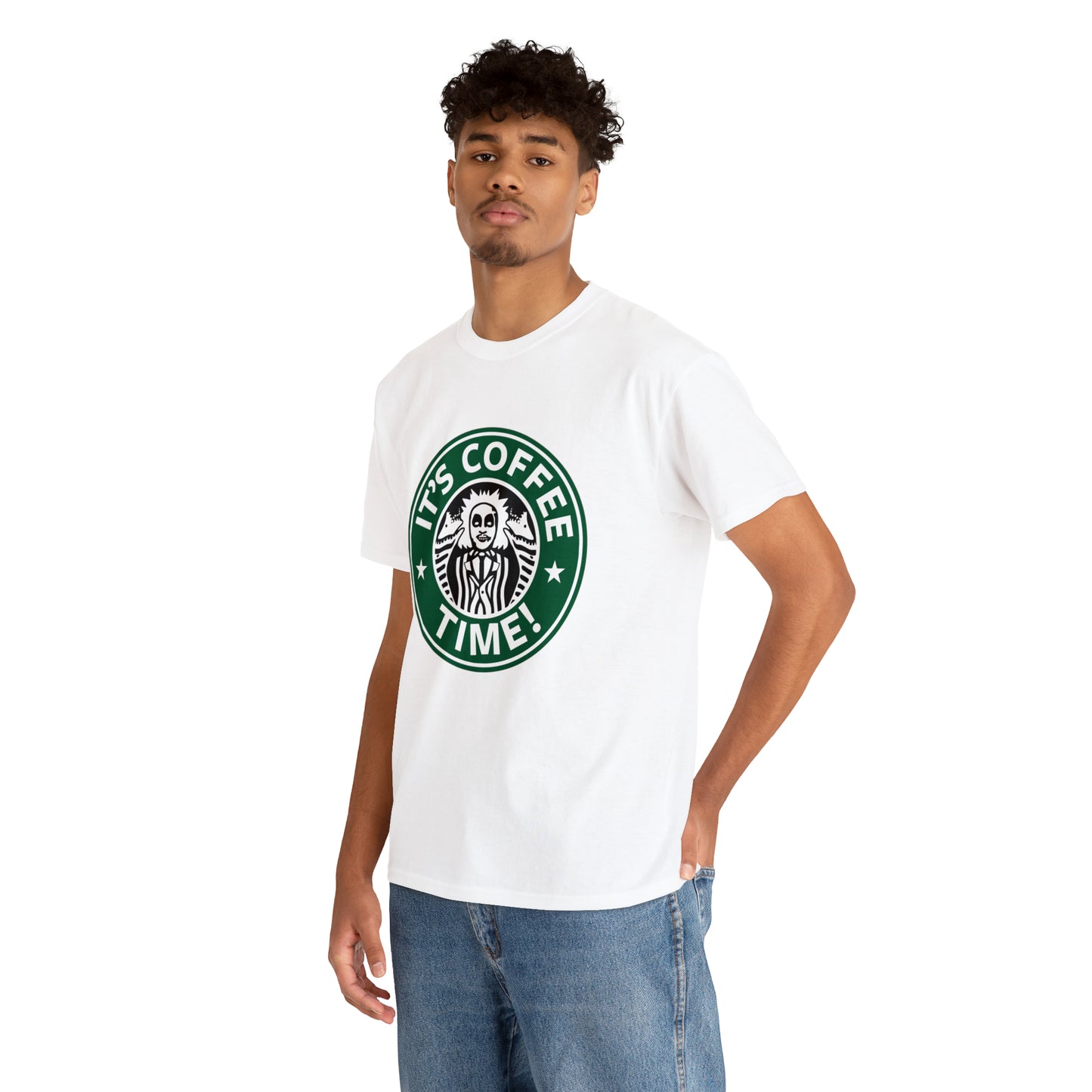 Beetle Juice "It's Coffee Time"  T-Shirt