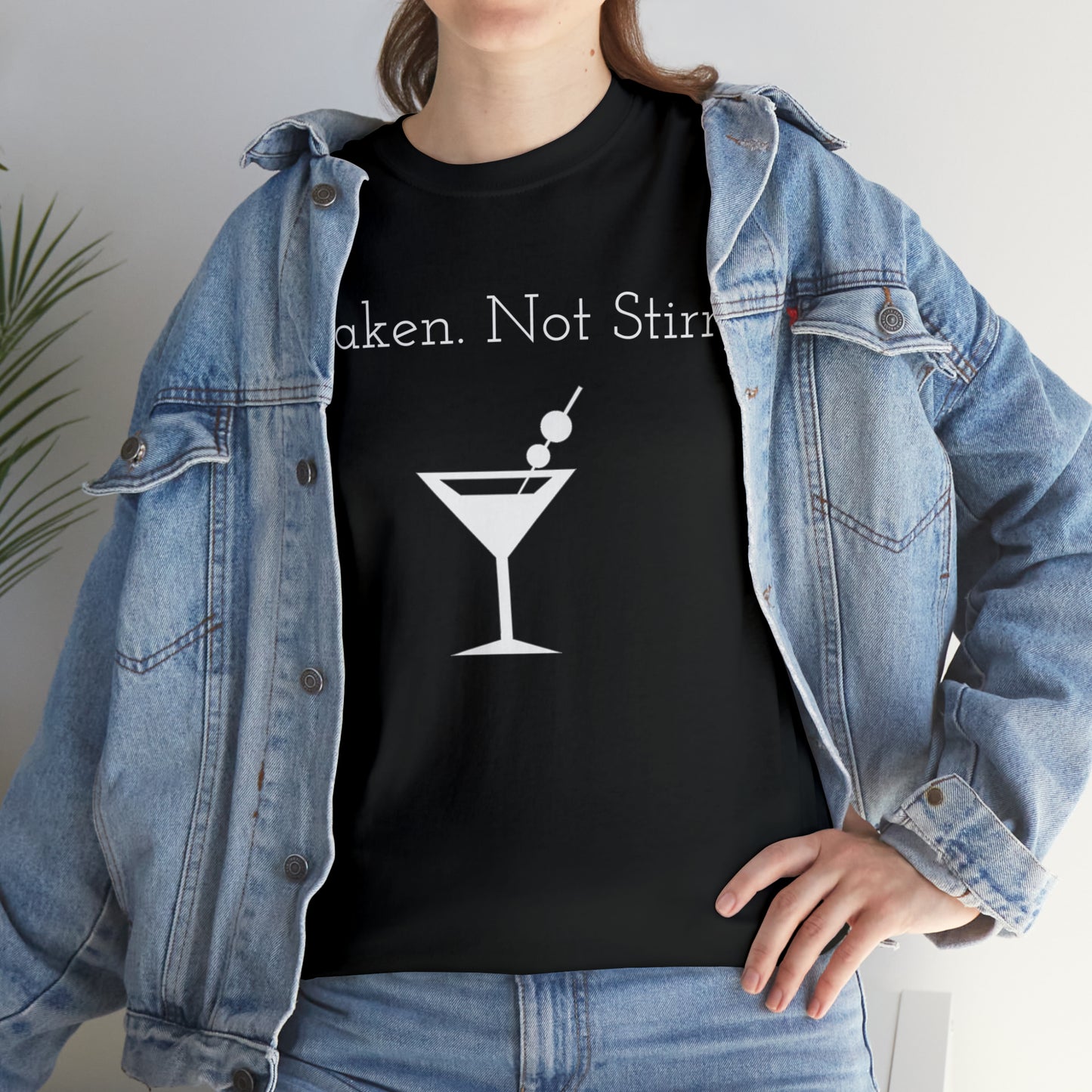 Shaken not Stirred James Bond T-Shirt