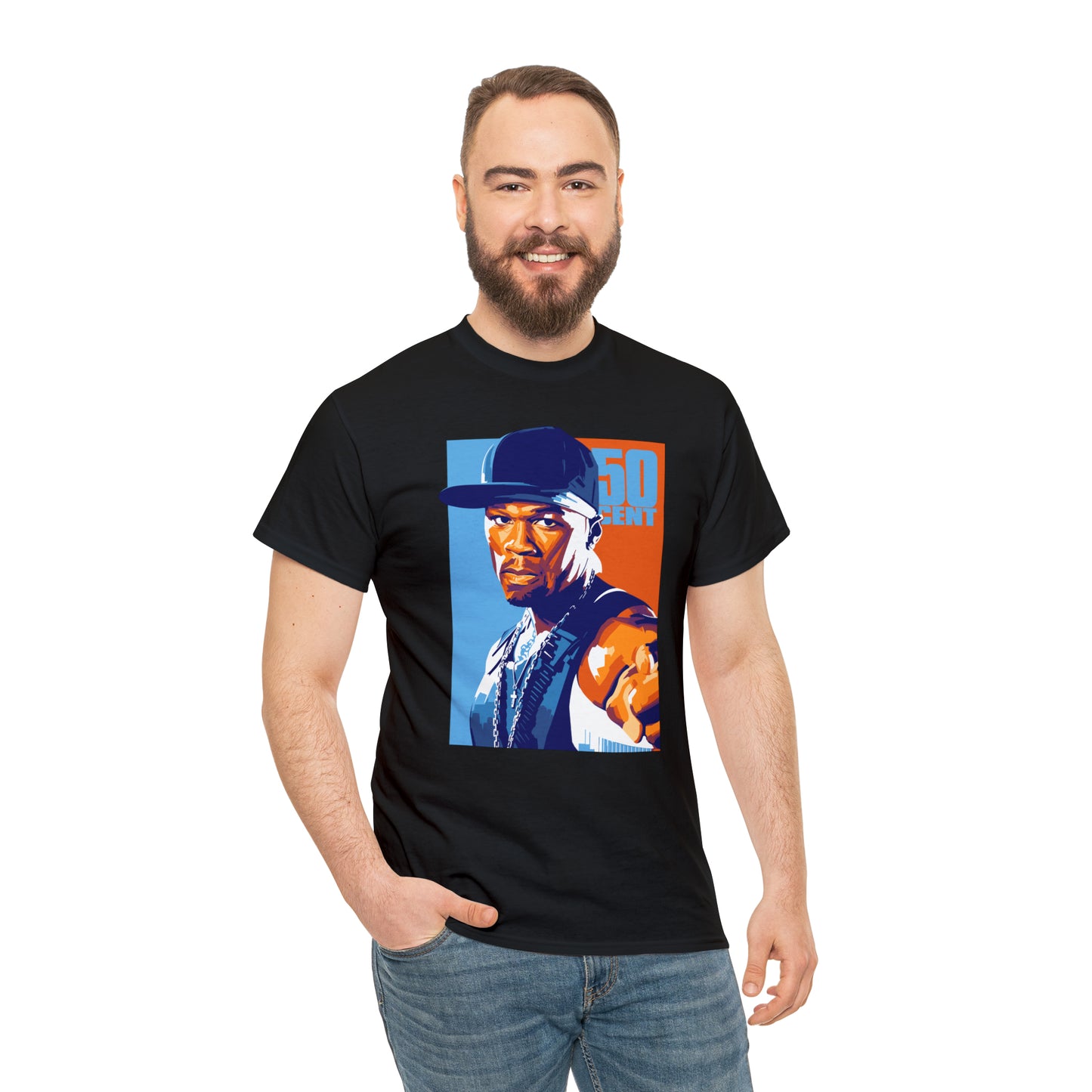 50 Cent Pop Art T-Shirt