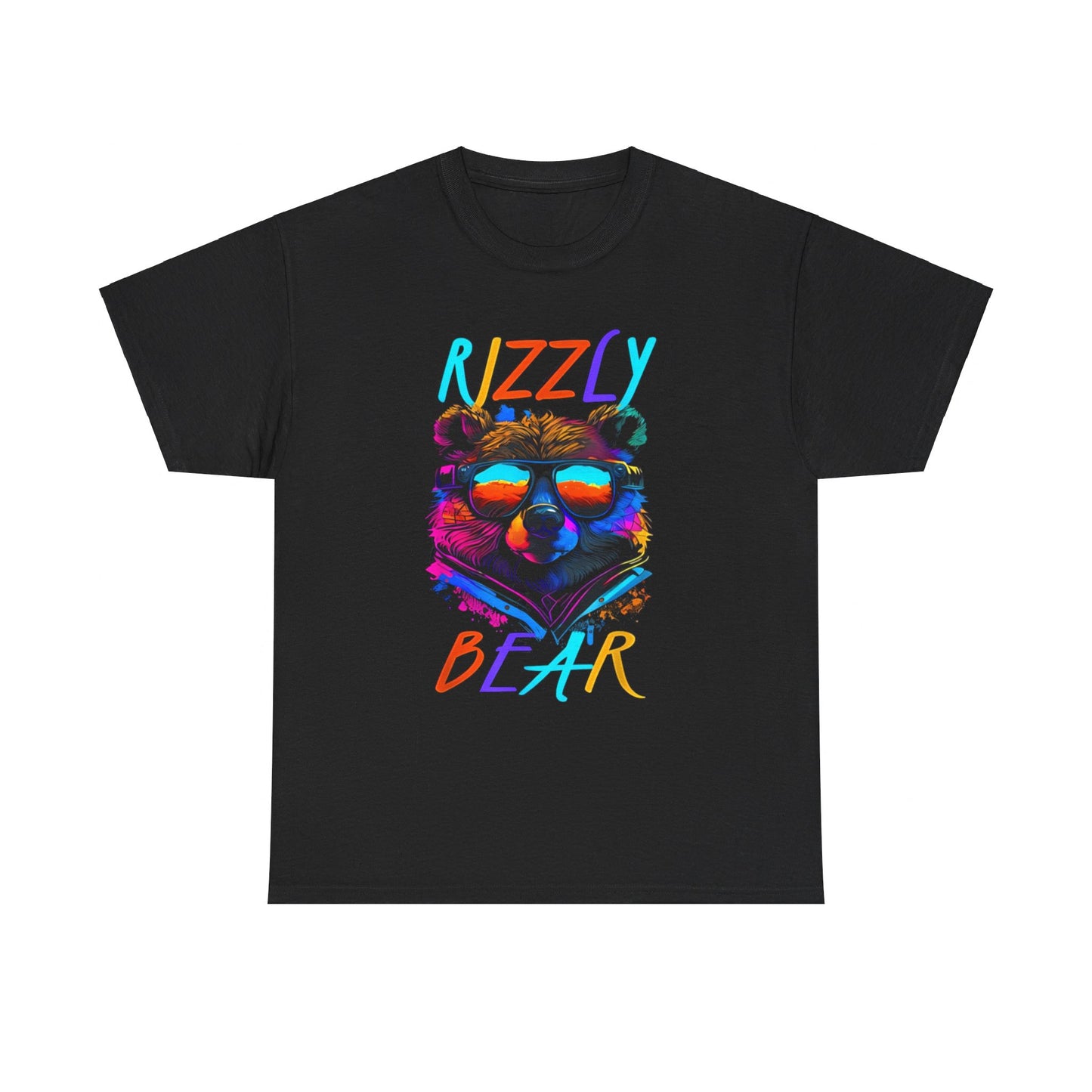 Rizzly Bear Funny Rizz Meme for Men Boys T-Shirt