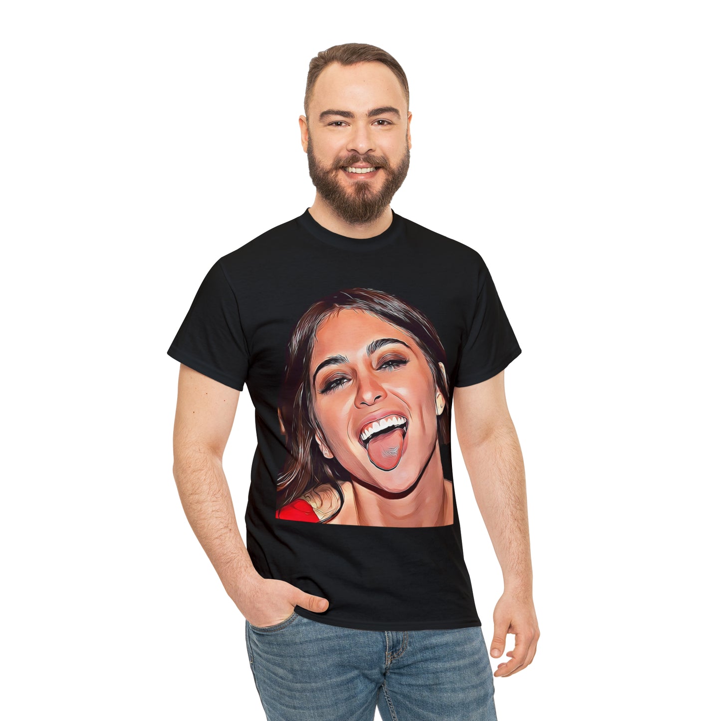 Riley Reid Cartoon T-Shirt