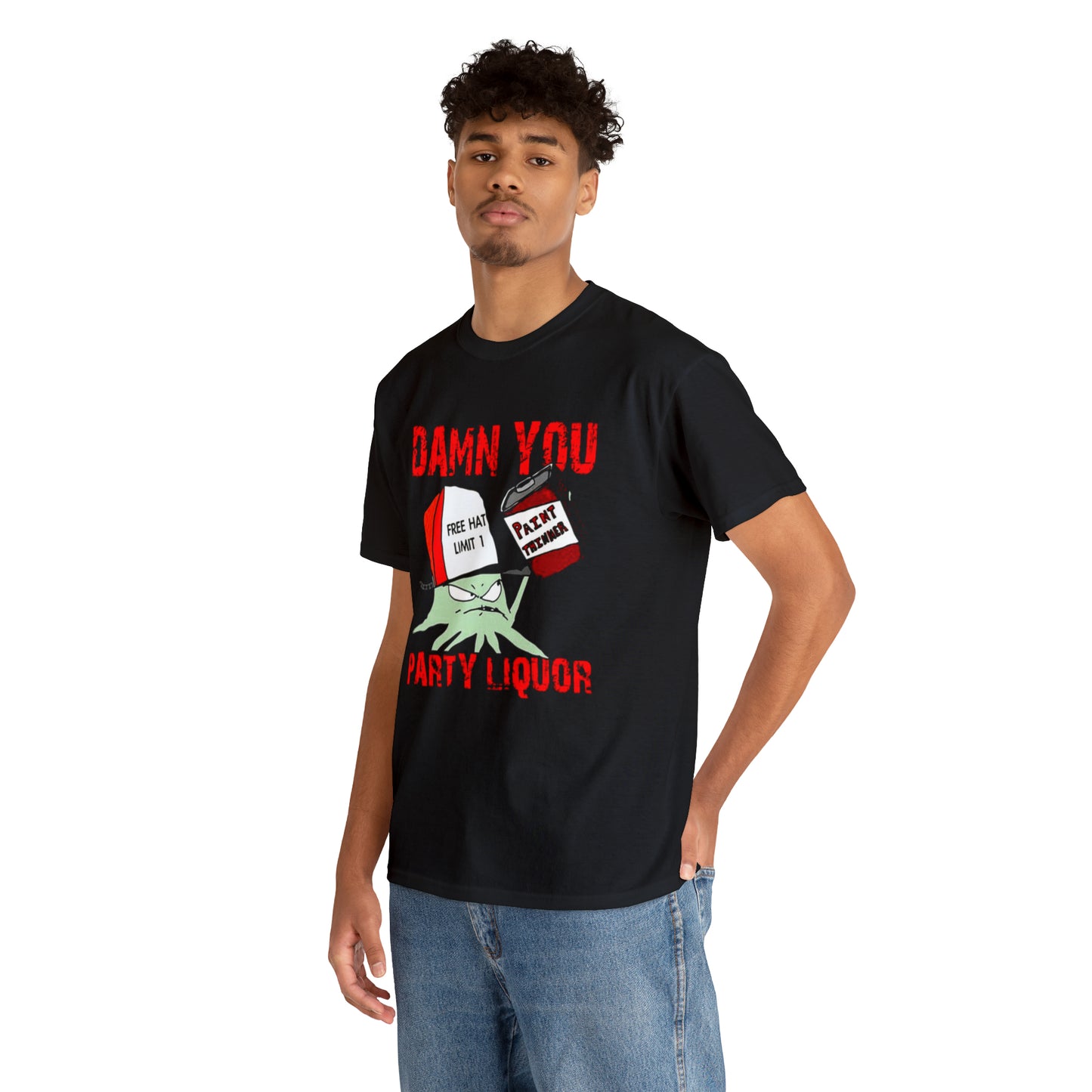 Squidbillies Early Damn You Party Liquor T-Shirt