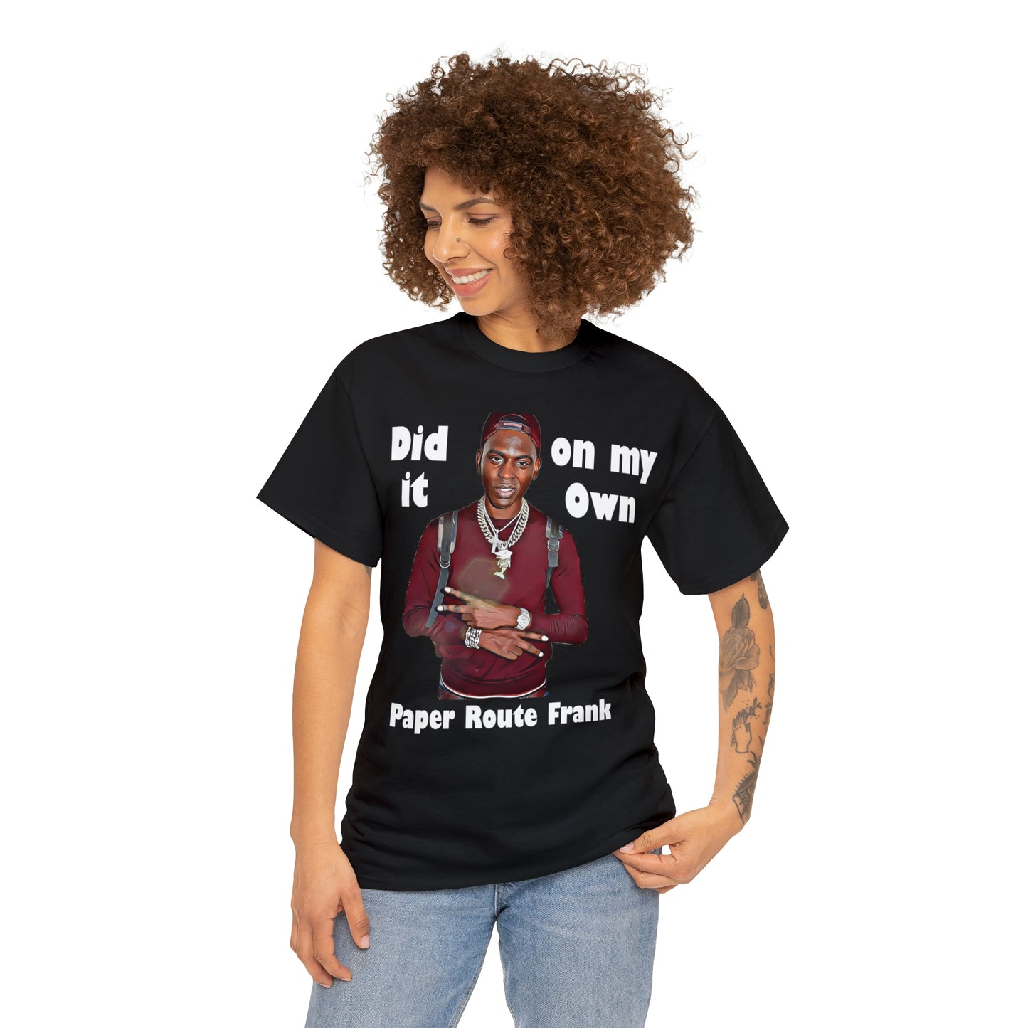 Young Dolph Did it on my Own Cartoon T-Shirt