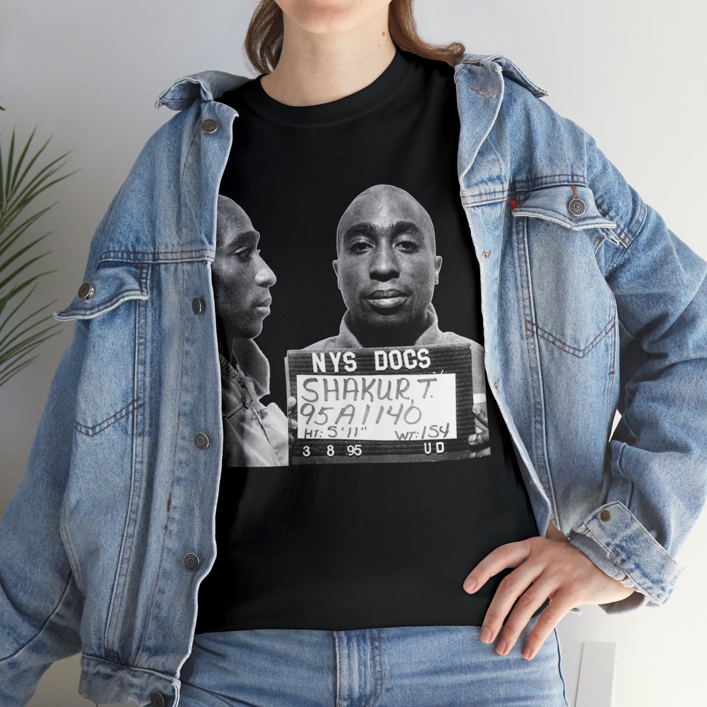 Tupac Shakur Mugshot T-Shirt