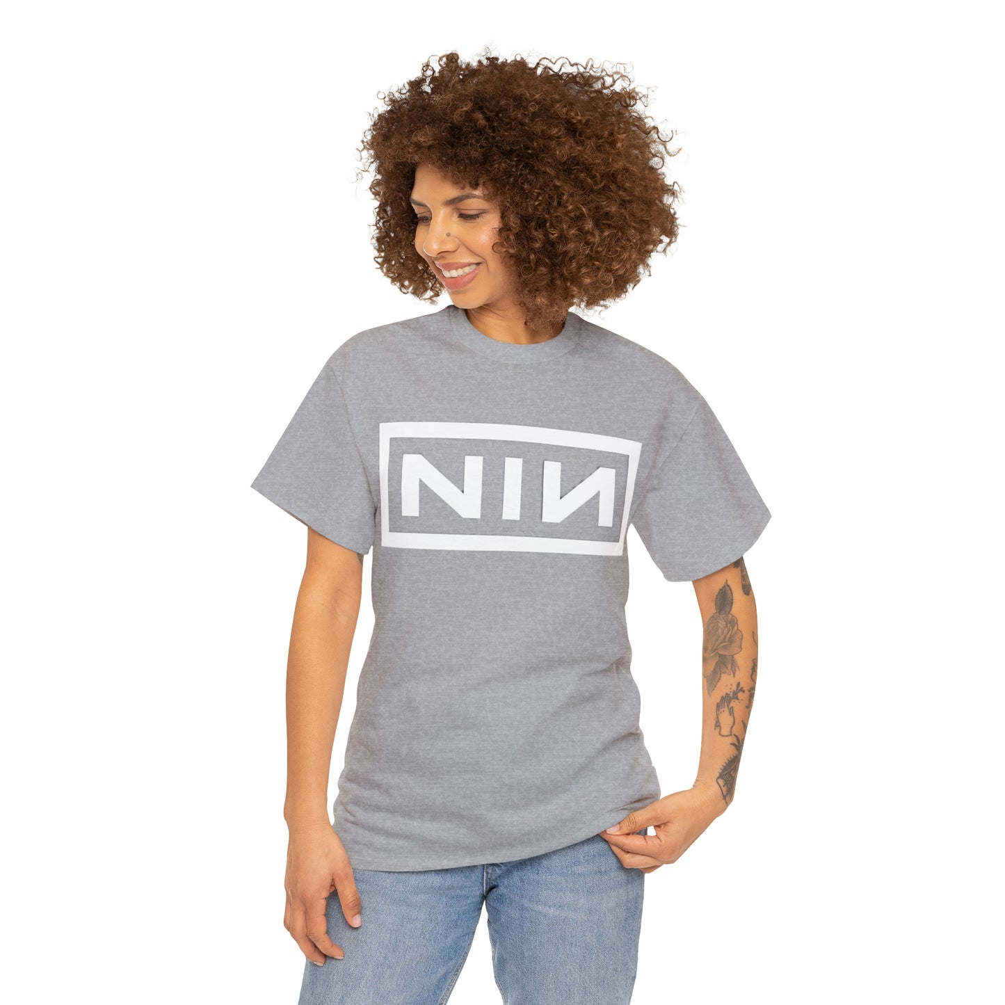 Nine Inch Nails Shirt (Navy/Gray)