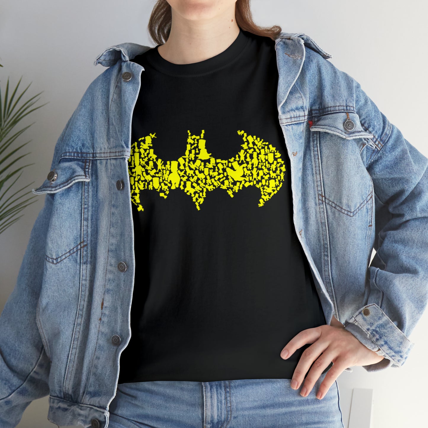 Bartman (Batman + Bart Simpson) Symbol Art T-shirt