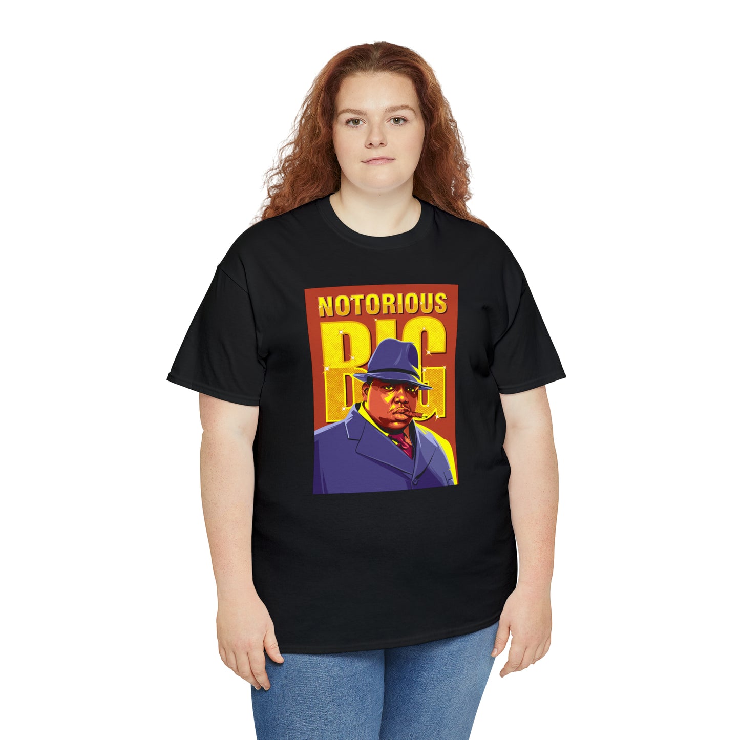 Notorious BIG Biggie Smalls Pop-Art T-Shirt All Sizes Black/White