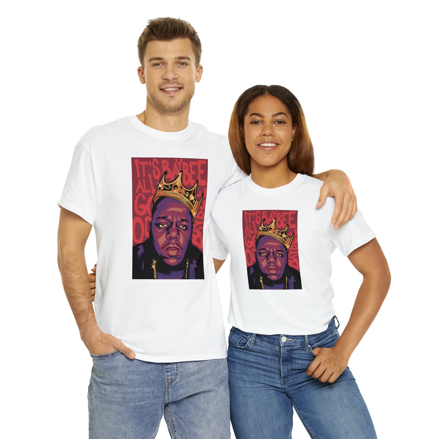 Biggie Smalls Notorious BIG "It's all good baybee baybee" T-Shirt