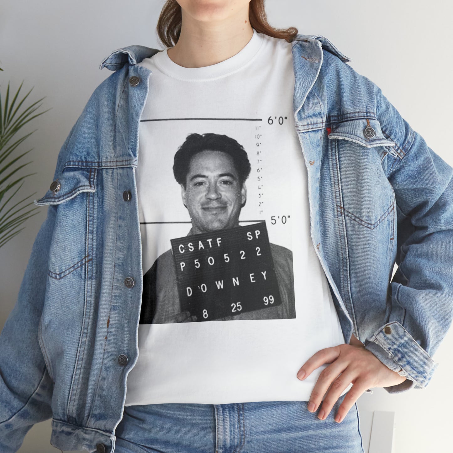 Robert Downey Jr. Mugshot T-Shirt