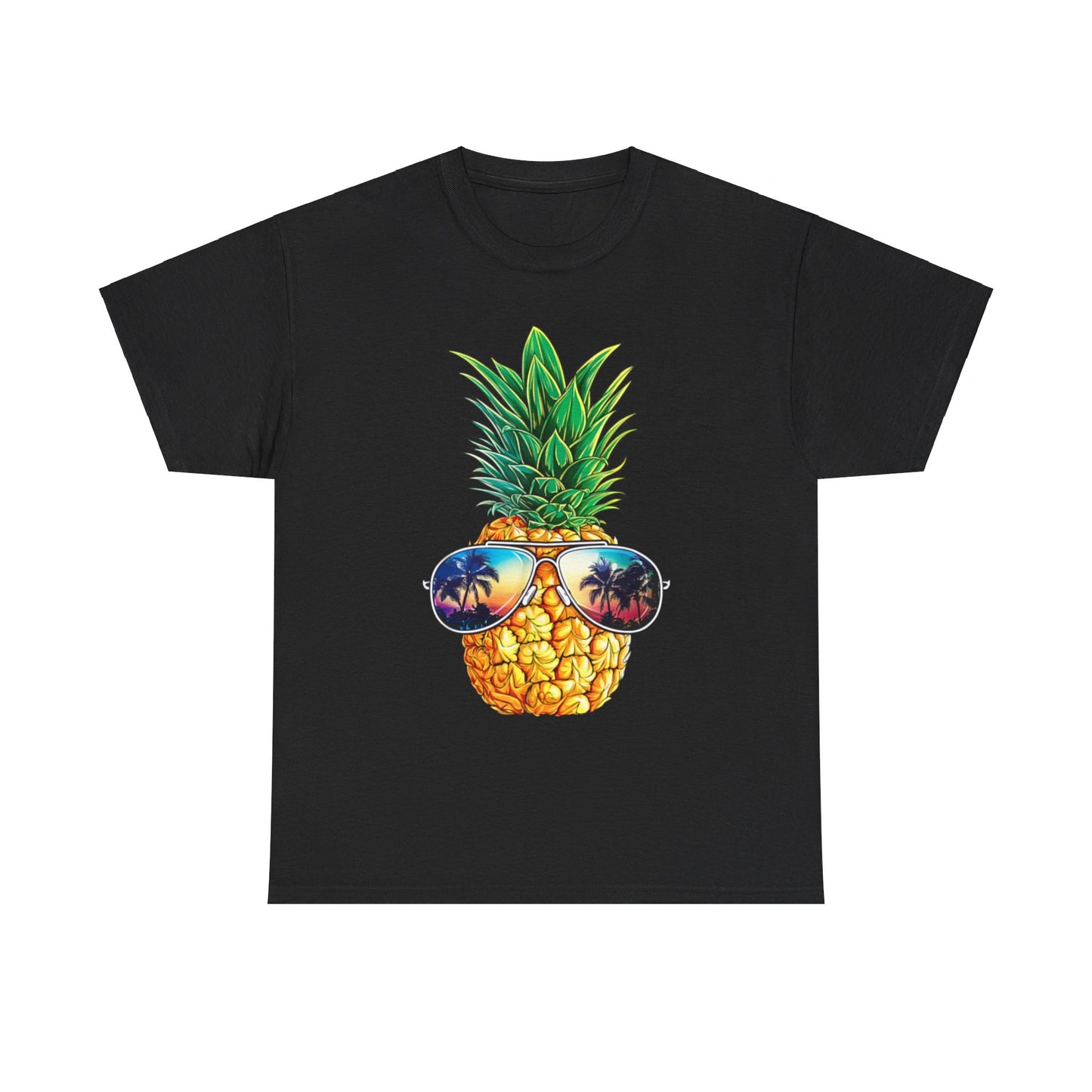 Pineapple Sunglasses Aloha Beaches Hawaii Hawaiian Women Men T-Shirt