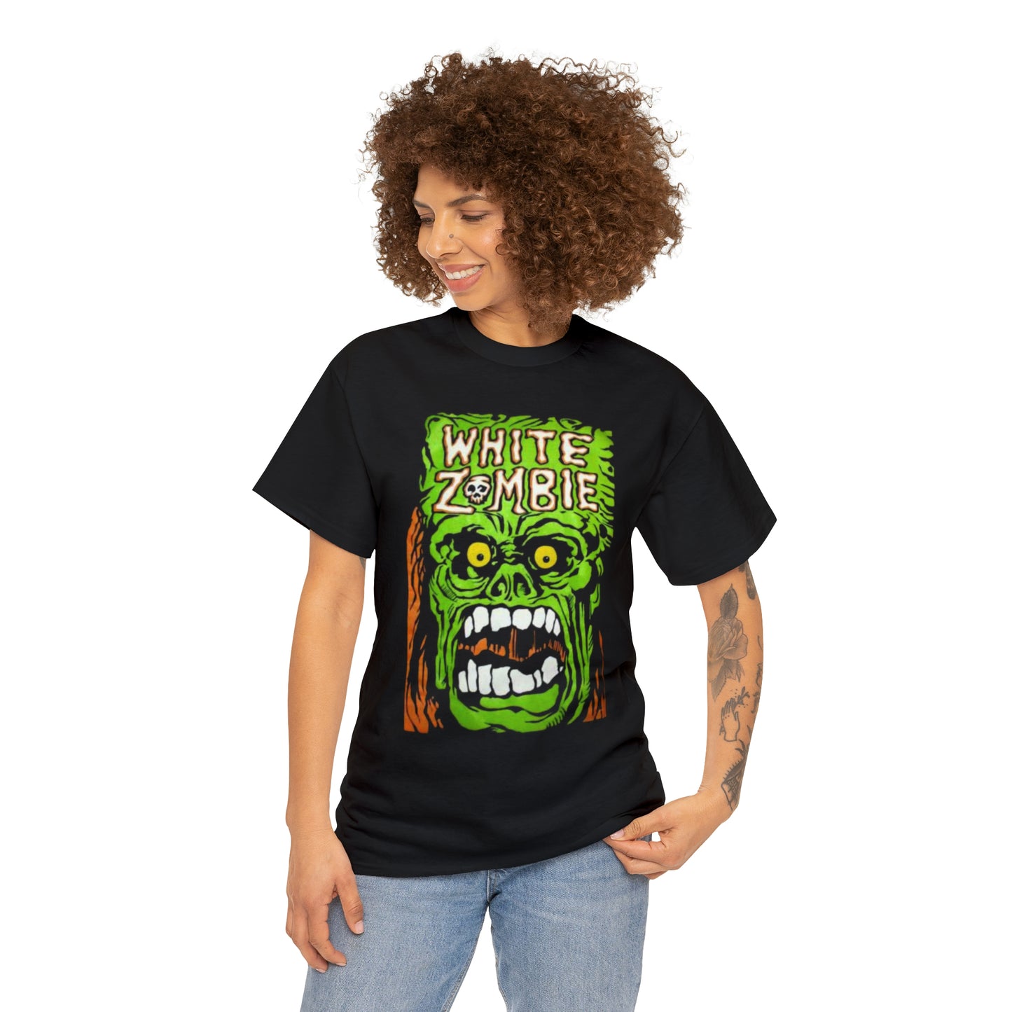 White Zombie Green Monster Shirt