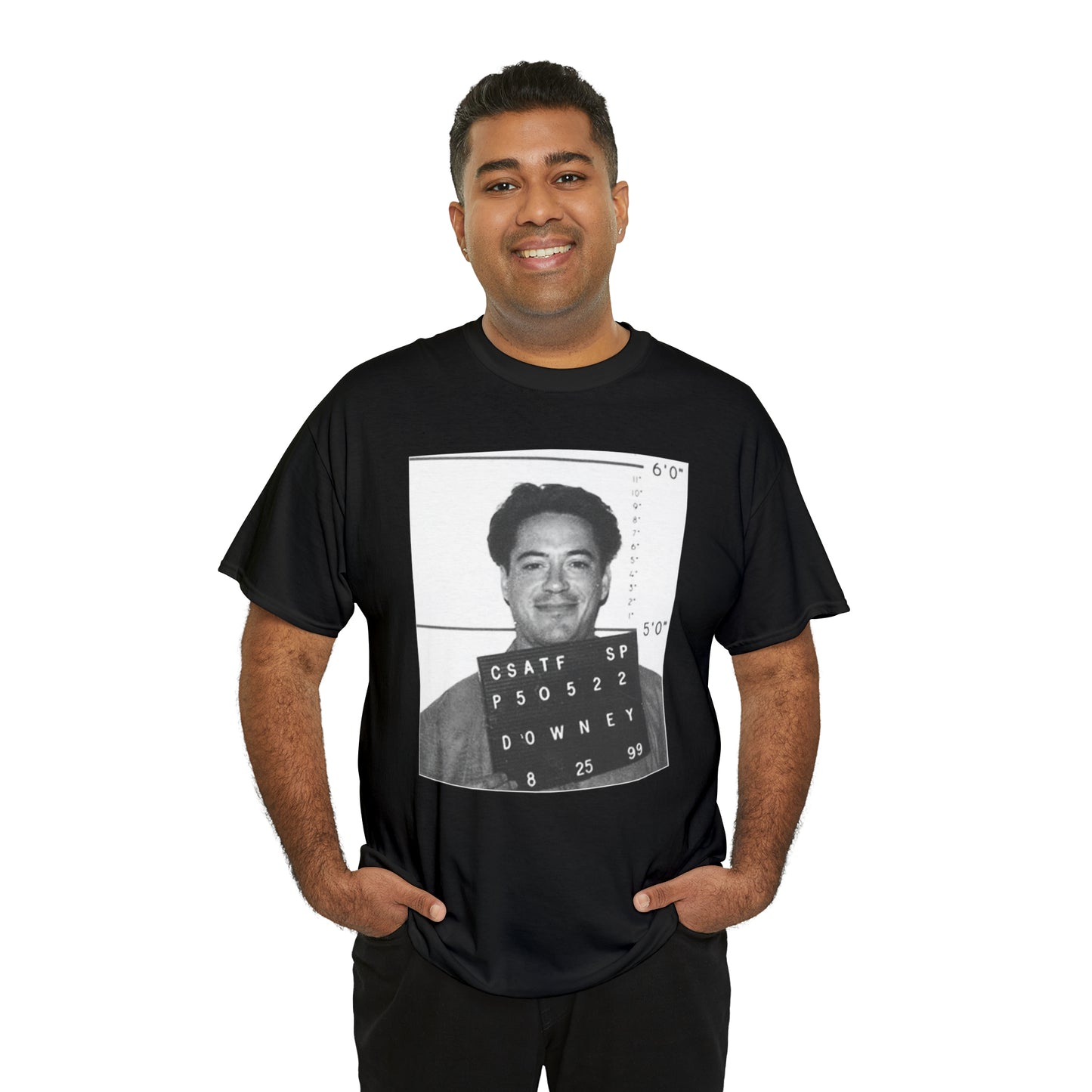 Robert Downey Jr. Mugshot T-Shirt