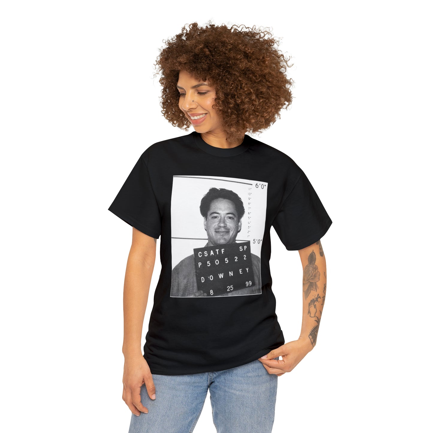 Robert Downey Jr. Mugshot T-Shirt