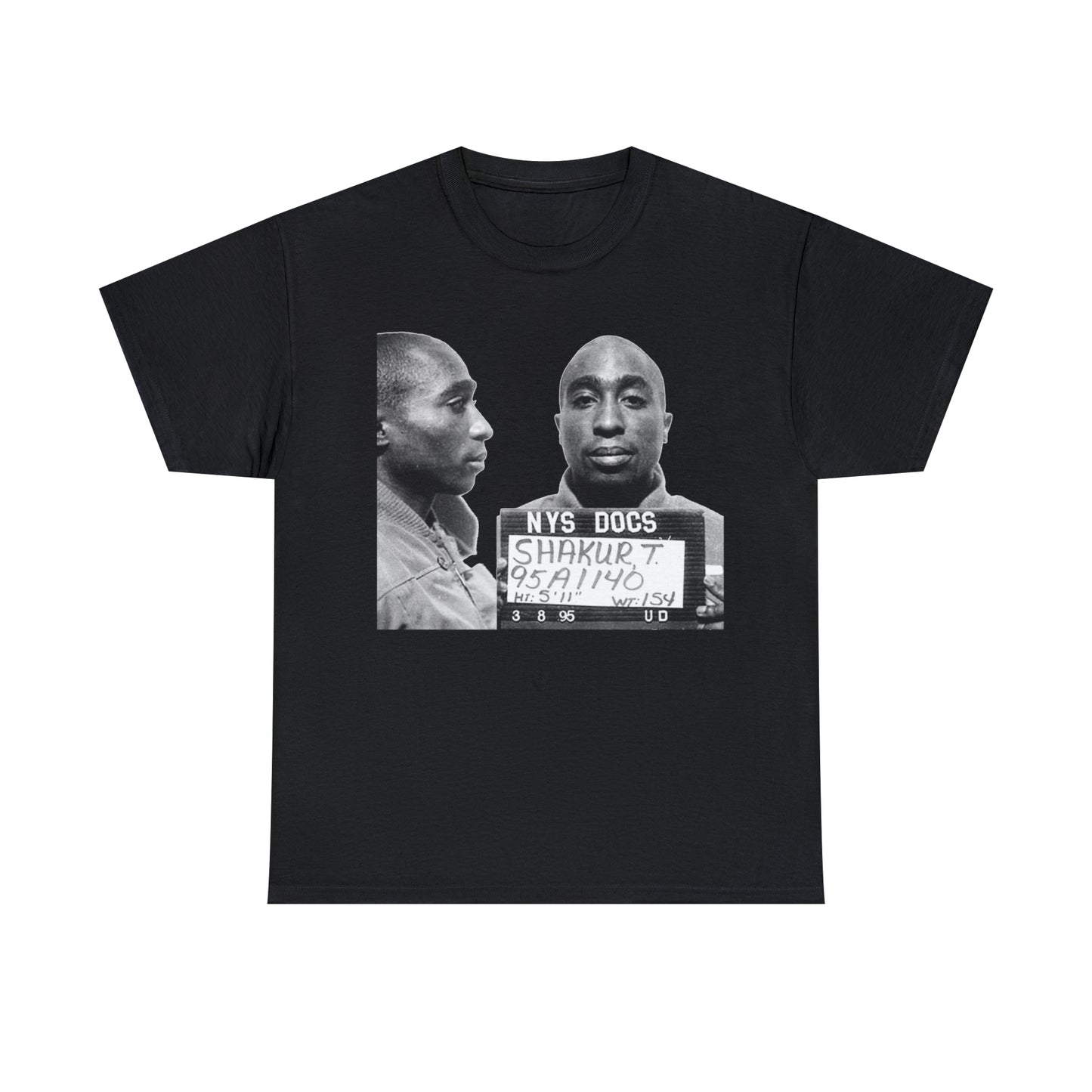 Tupac Shakur Mugshot T-Shirt