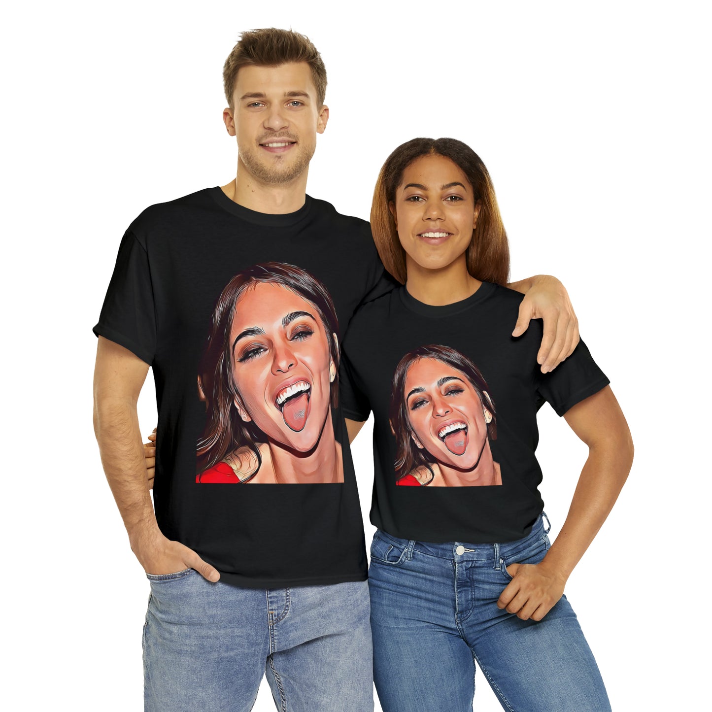 Riley Reid Cartoon T-Shirt