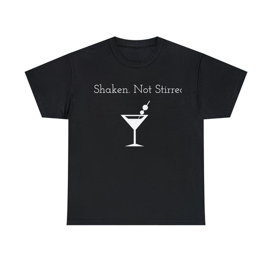 Shaken not Stirred James Bond T-Shirt