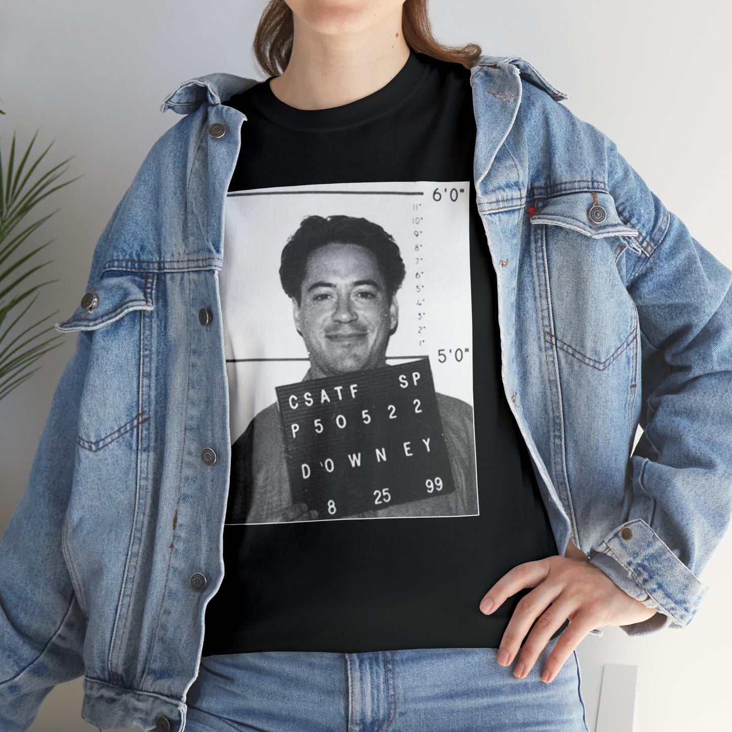 Robert Downey Jr. Mugshot T-Shirt