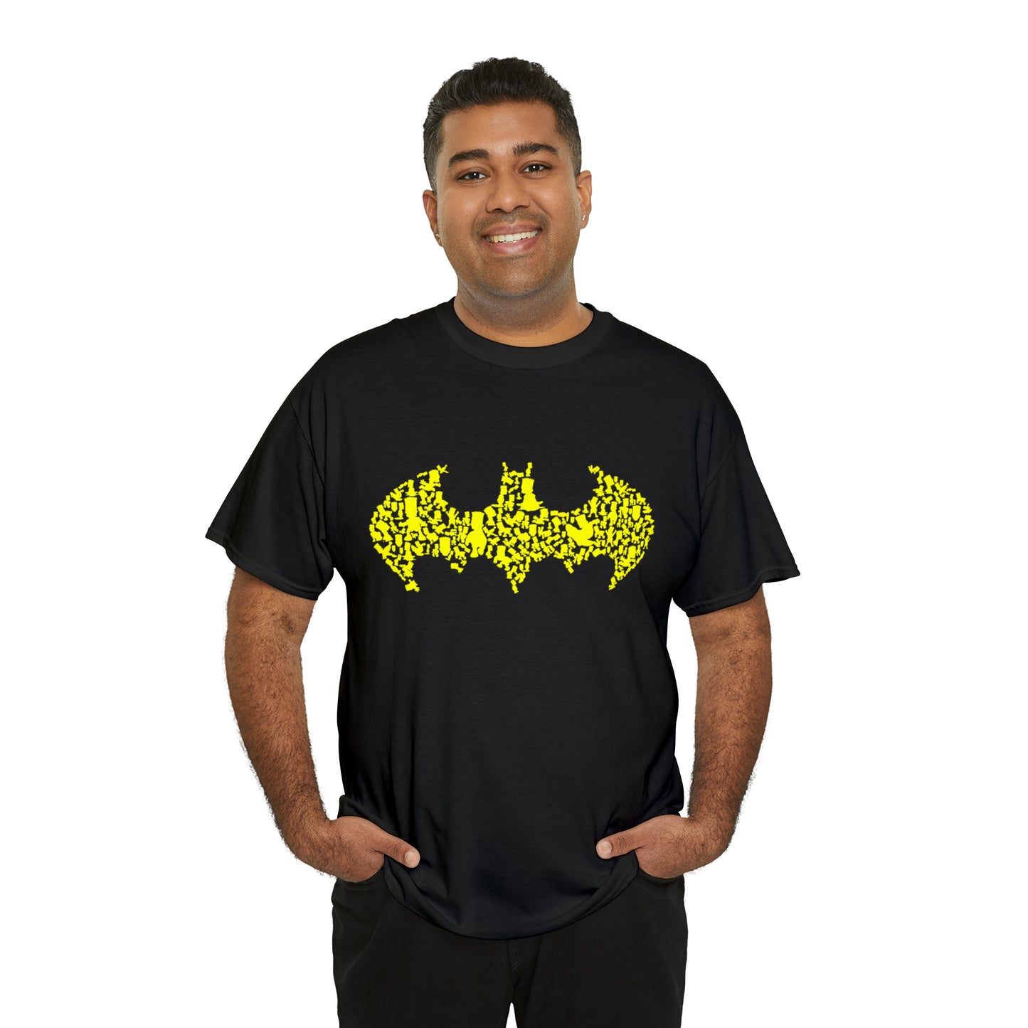 Bartman (Batman + Bart Simpson) Symbol Art T-shirt