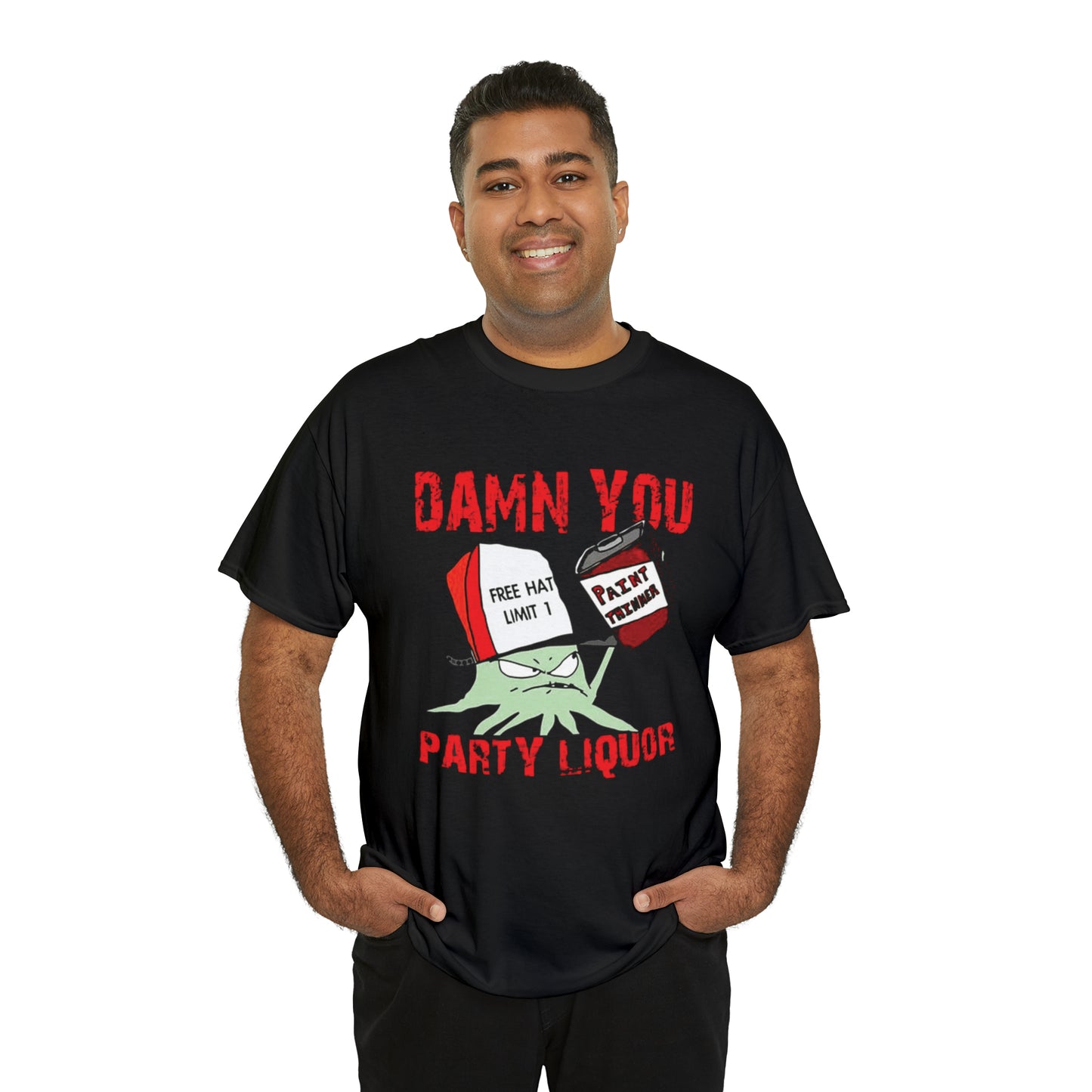 Squidbillies Early Damn You Party Liquor T-Shirt