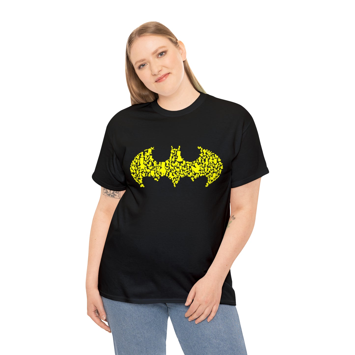 Bartman (Batman + Bart Simpson) Symbol Art T-shirt