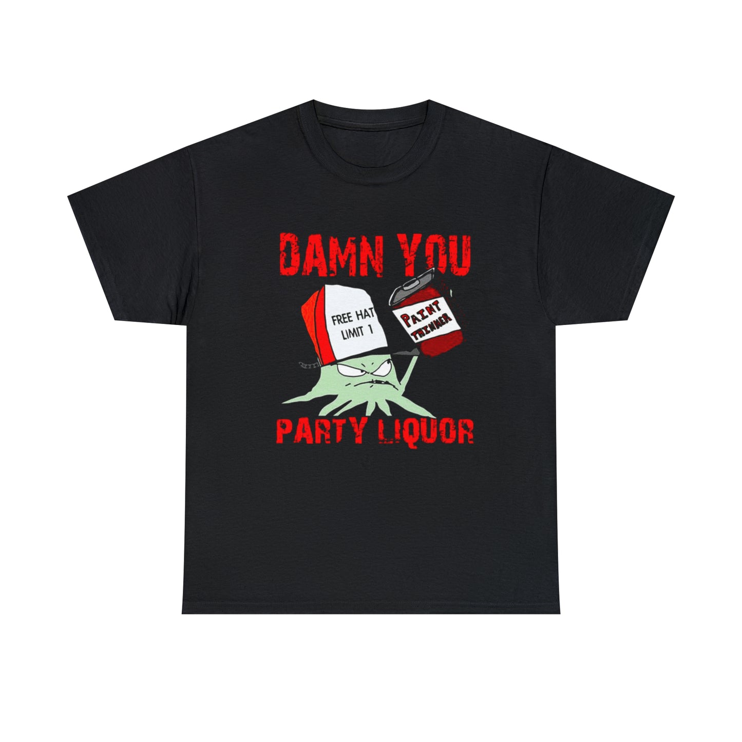 Squidbillies Early Damn You Party Liquor T-Shirt