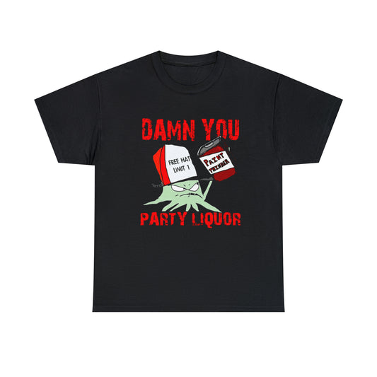 Squidbillies Early Damn You Party Liquor T-Shirt