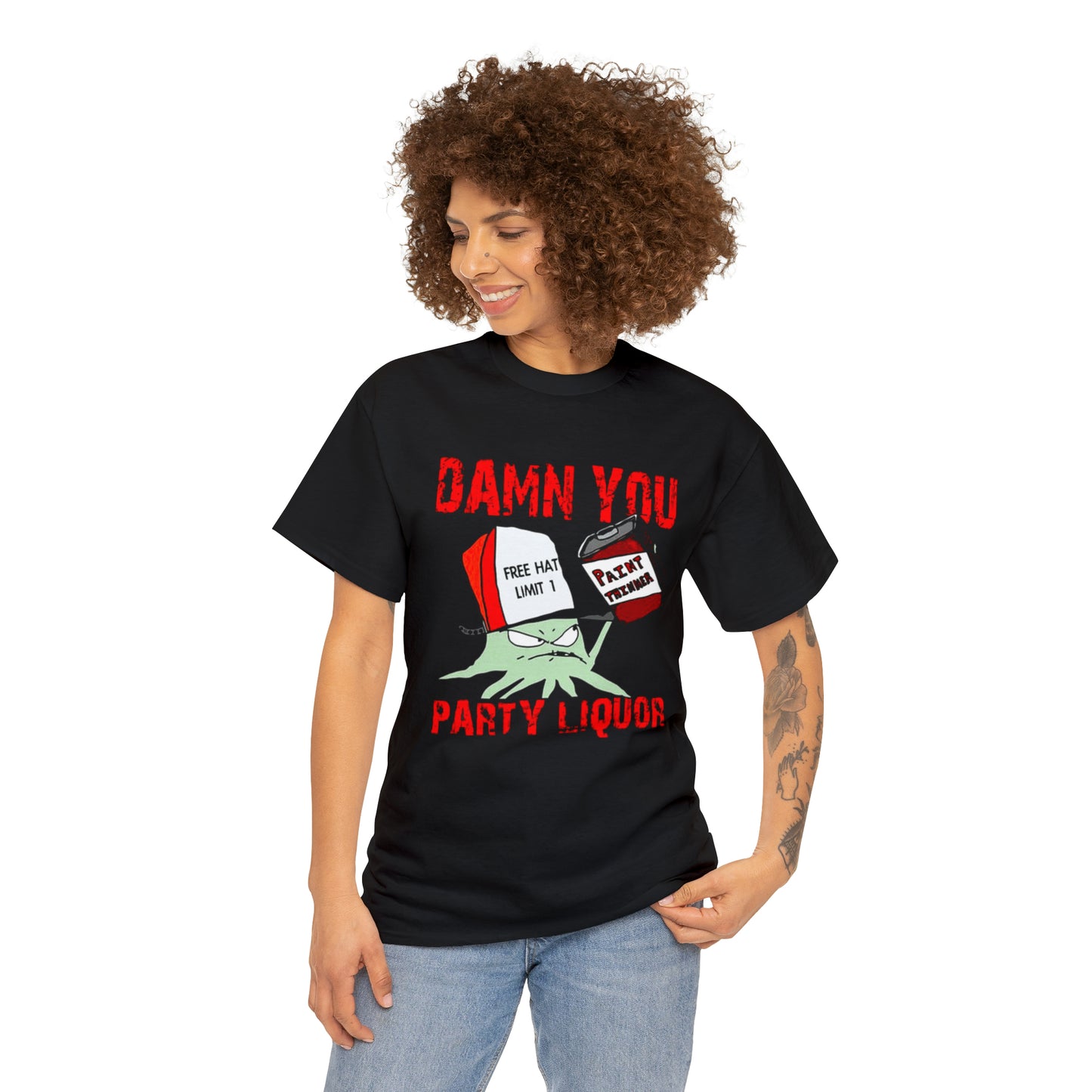 Squidbillies Early Damn You Party Liquor T-Shirt