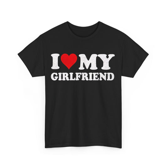 I Love My Girlfriend Gf I Heart My Girlfriend GF Vintage T-Shirt