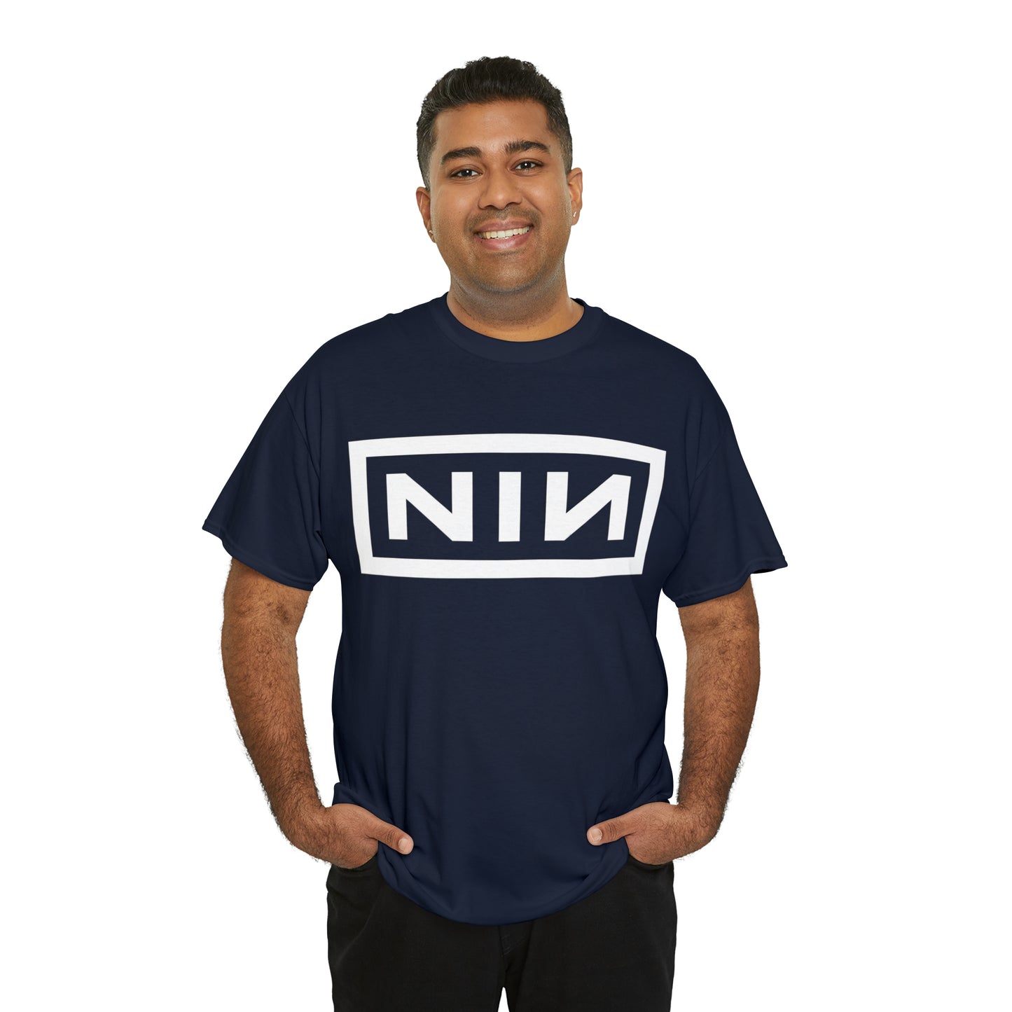 Nine Inch Nails Shirt (Navy/Gray)