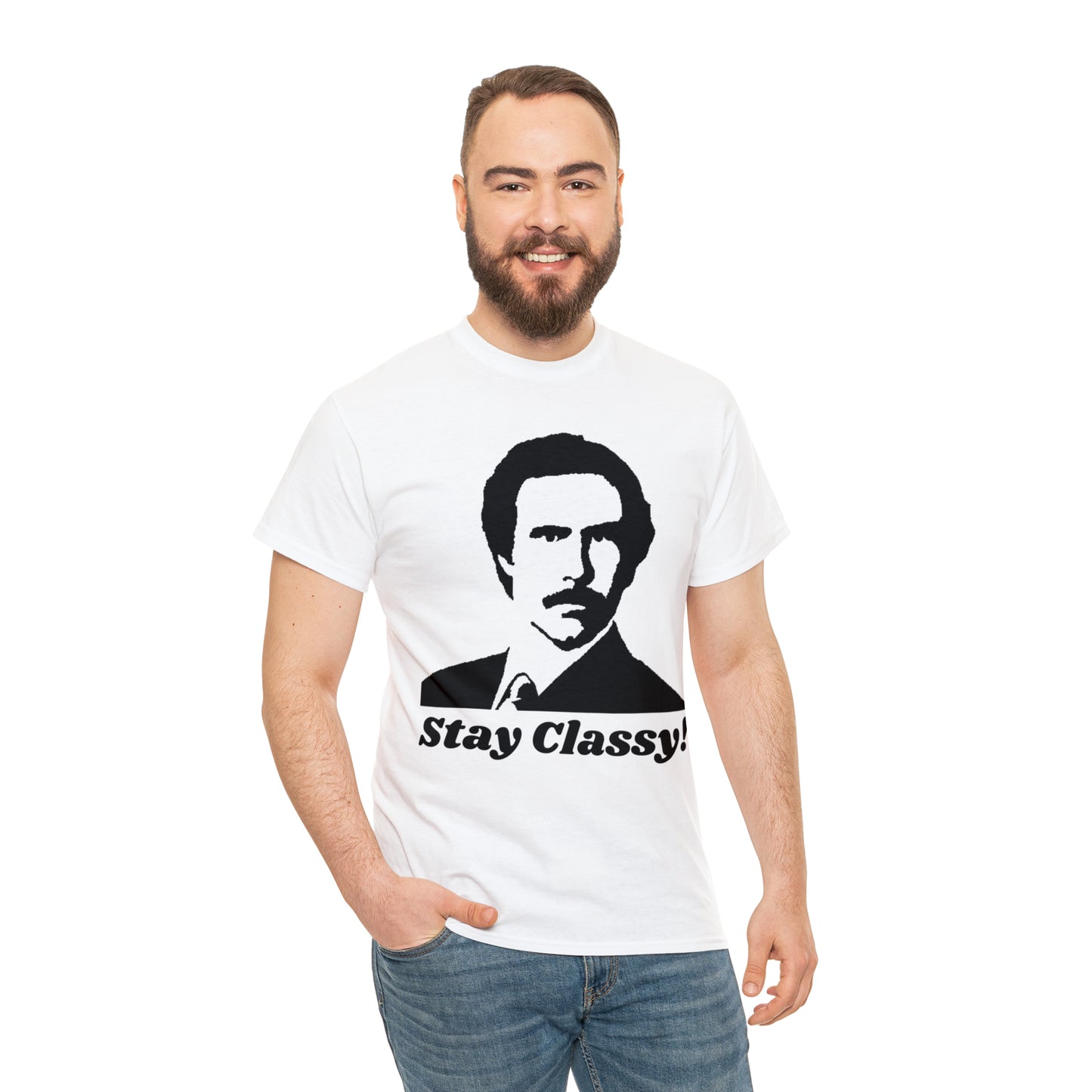 Ron Burgundy Stay Classy T-Shirt