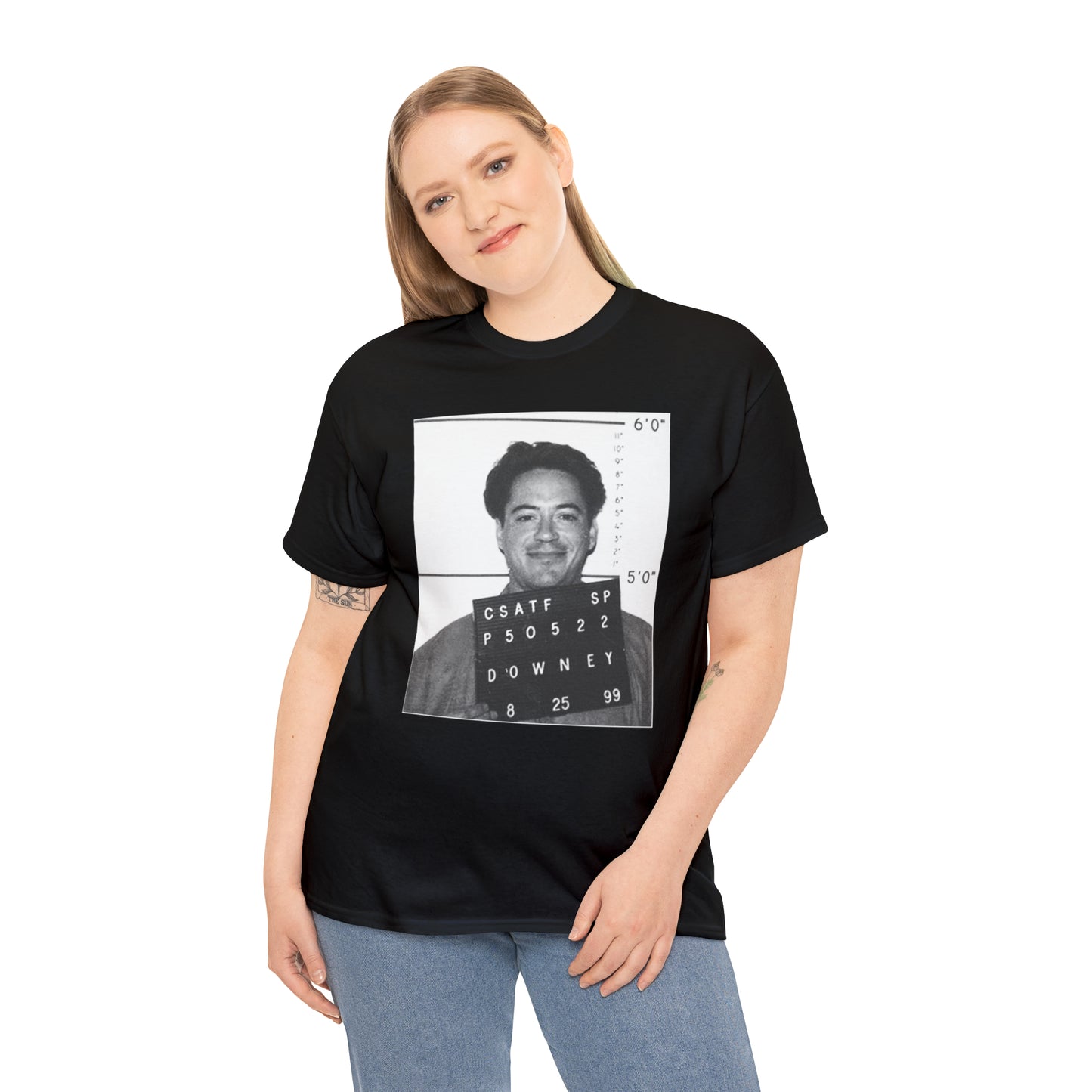 Robert Downey Jr. Mugshot T-Shirt