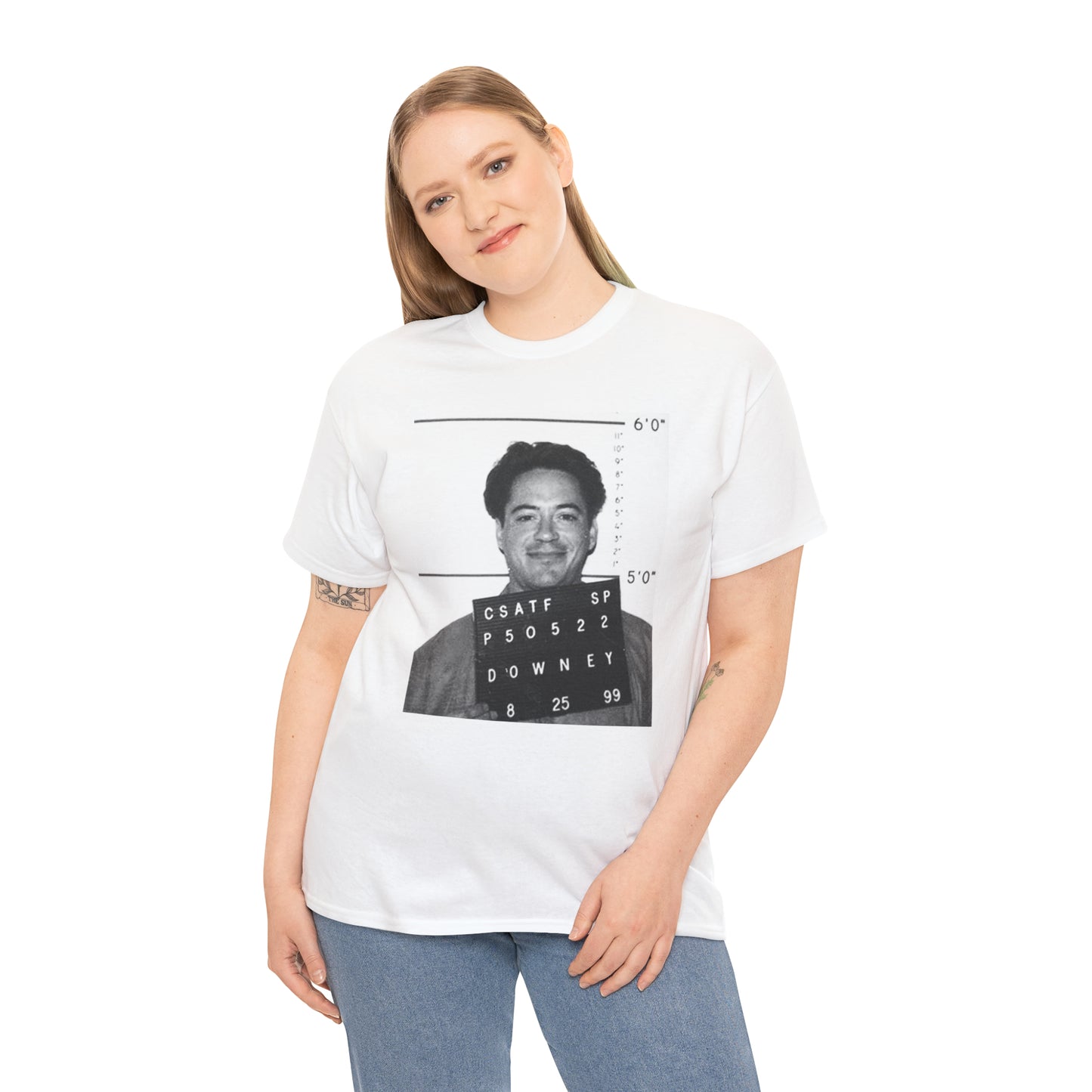 Robert Downey Jr. Mugshot T-Shirt