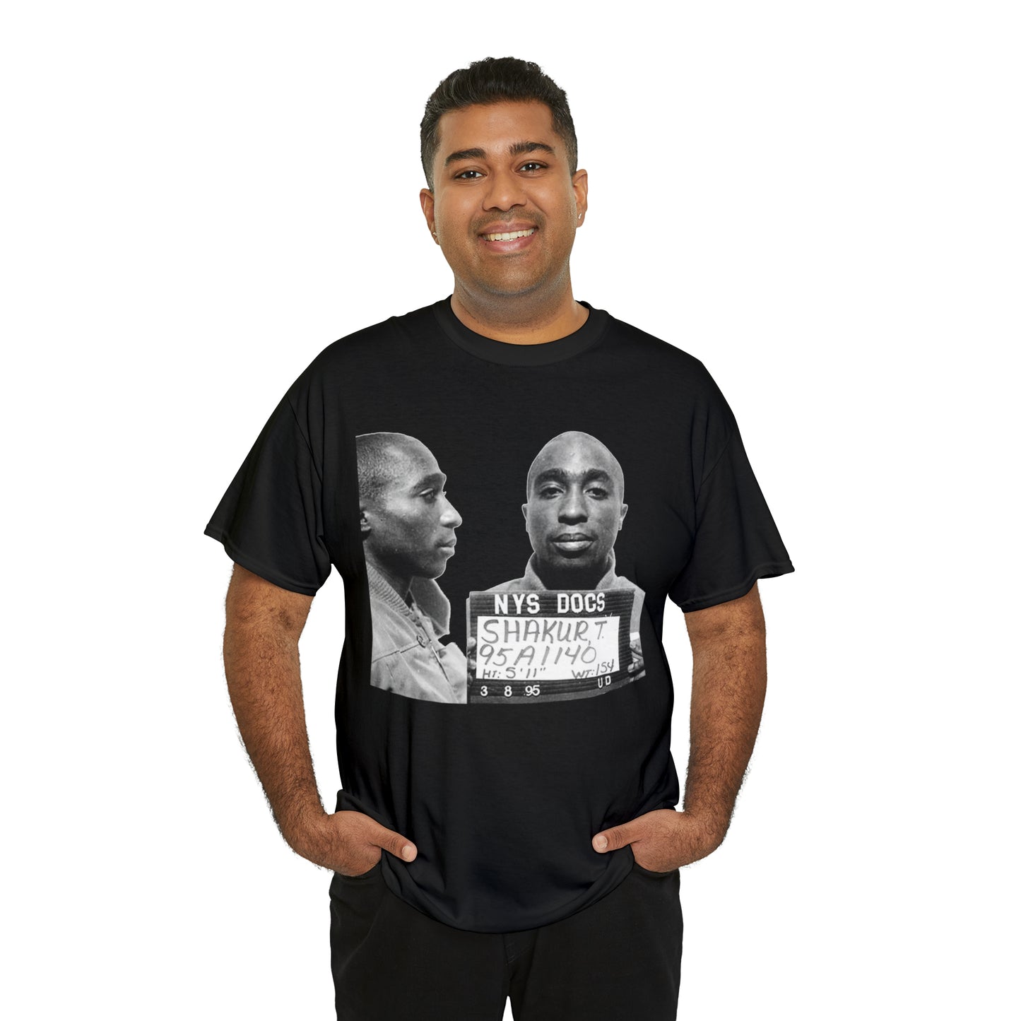 Tupac Shakur Mugshot T-Shirt