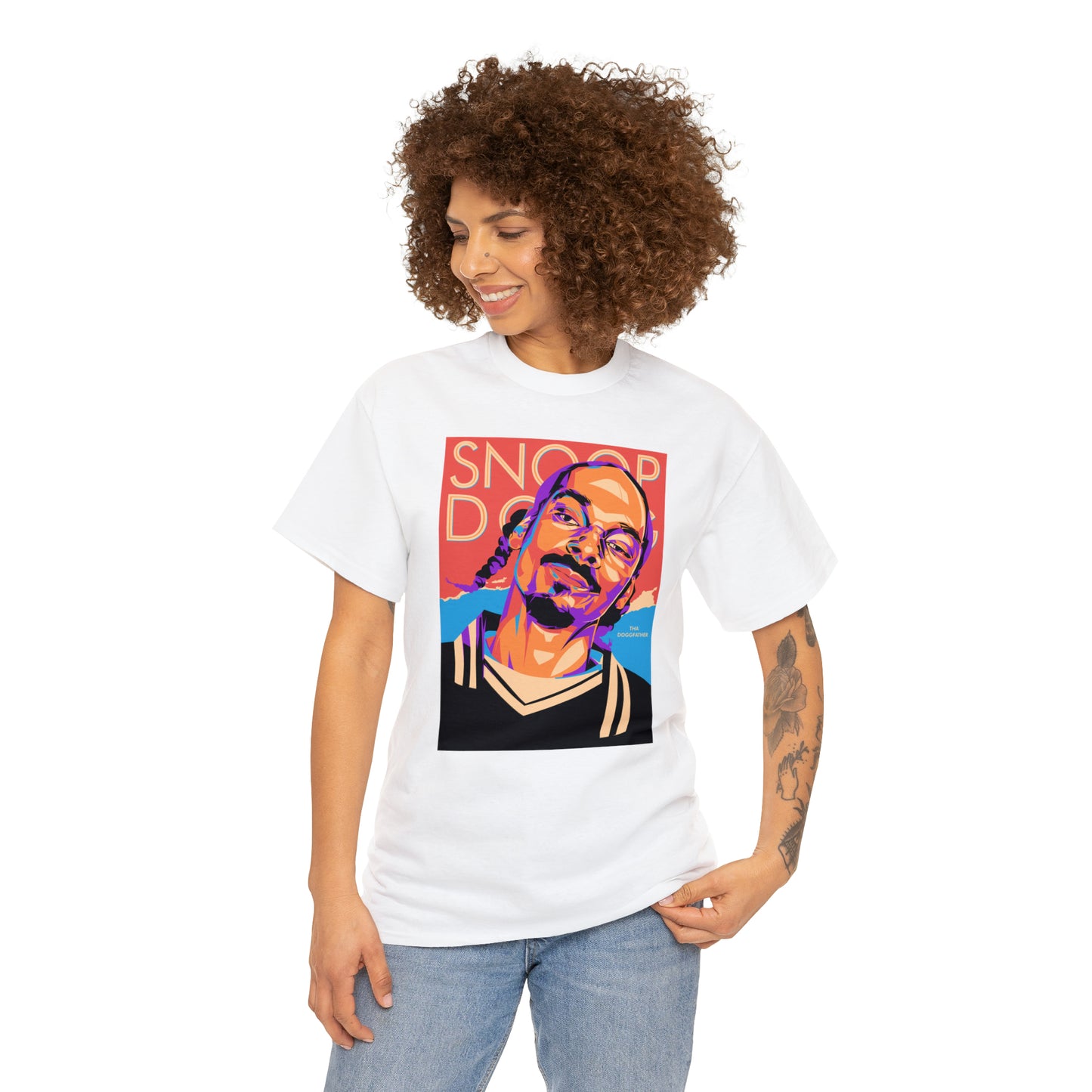 Snoop Dogg Tha Doggfather Pop Art T-Shirt