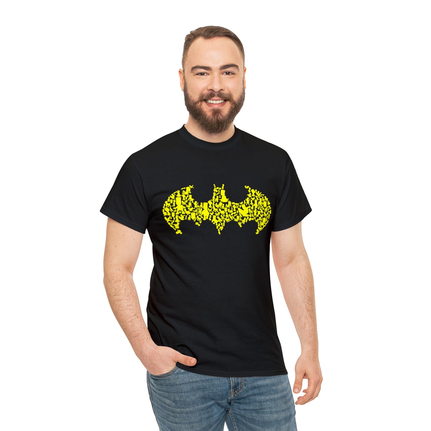 Bartman (Batman + Bart Simpson) Symbol Art T-shirt