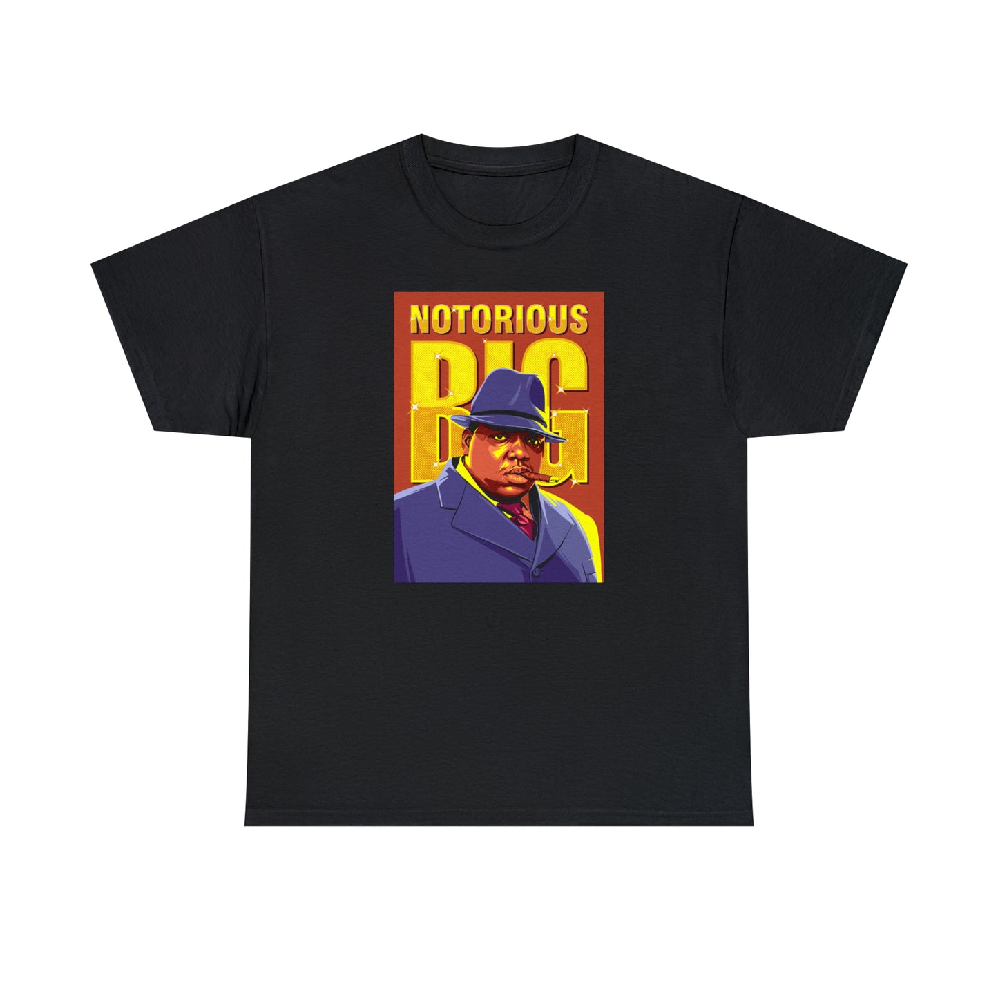 Notorious BIG Biggie Smalls Pop-Art T-Shirt All Sizes Black/White