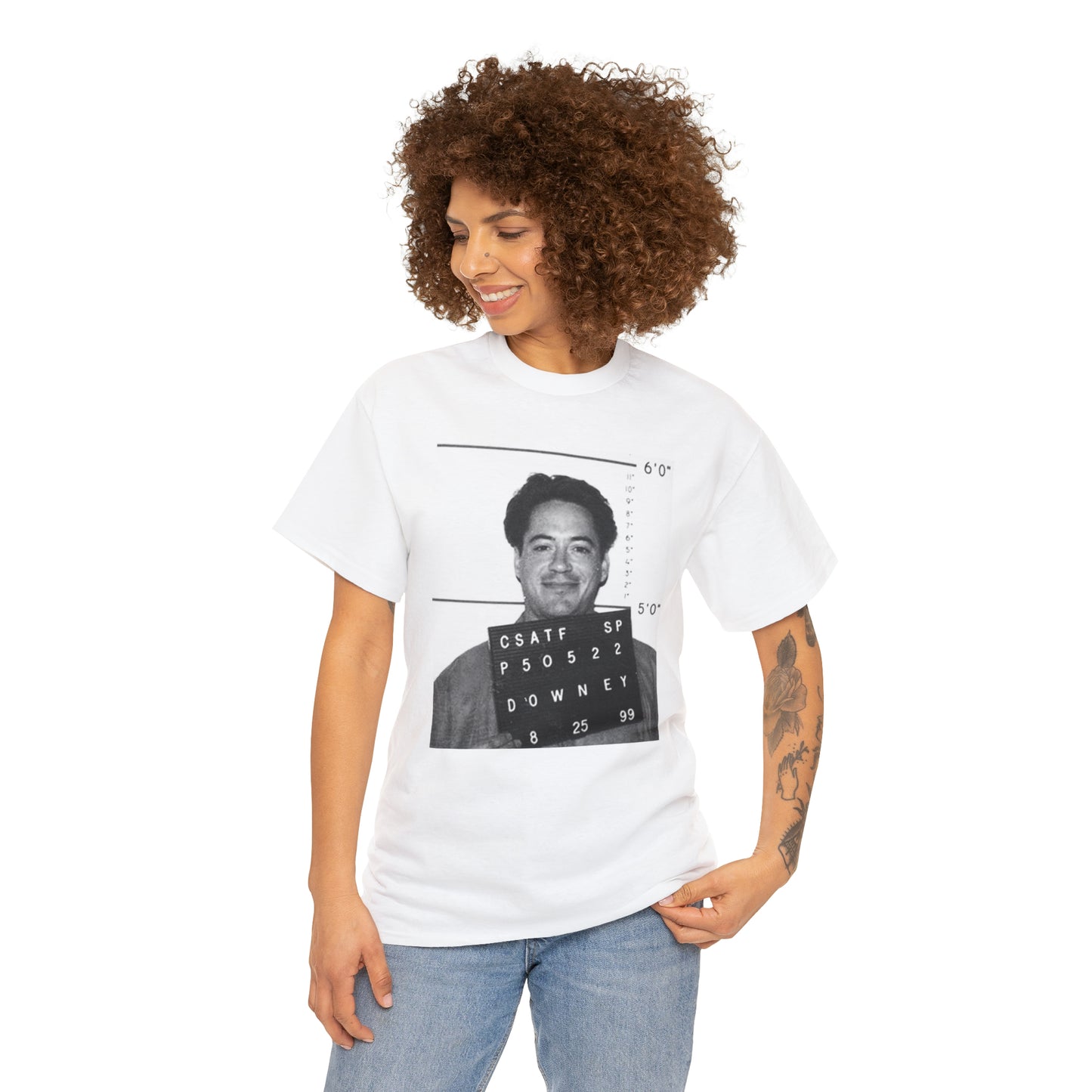 Robert Downey Jr. Mugshot T-Shirt