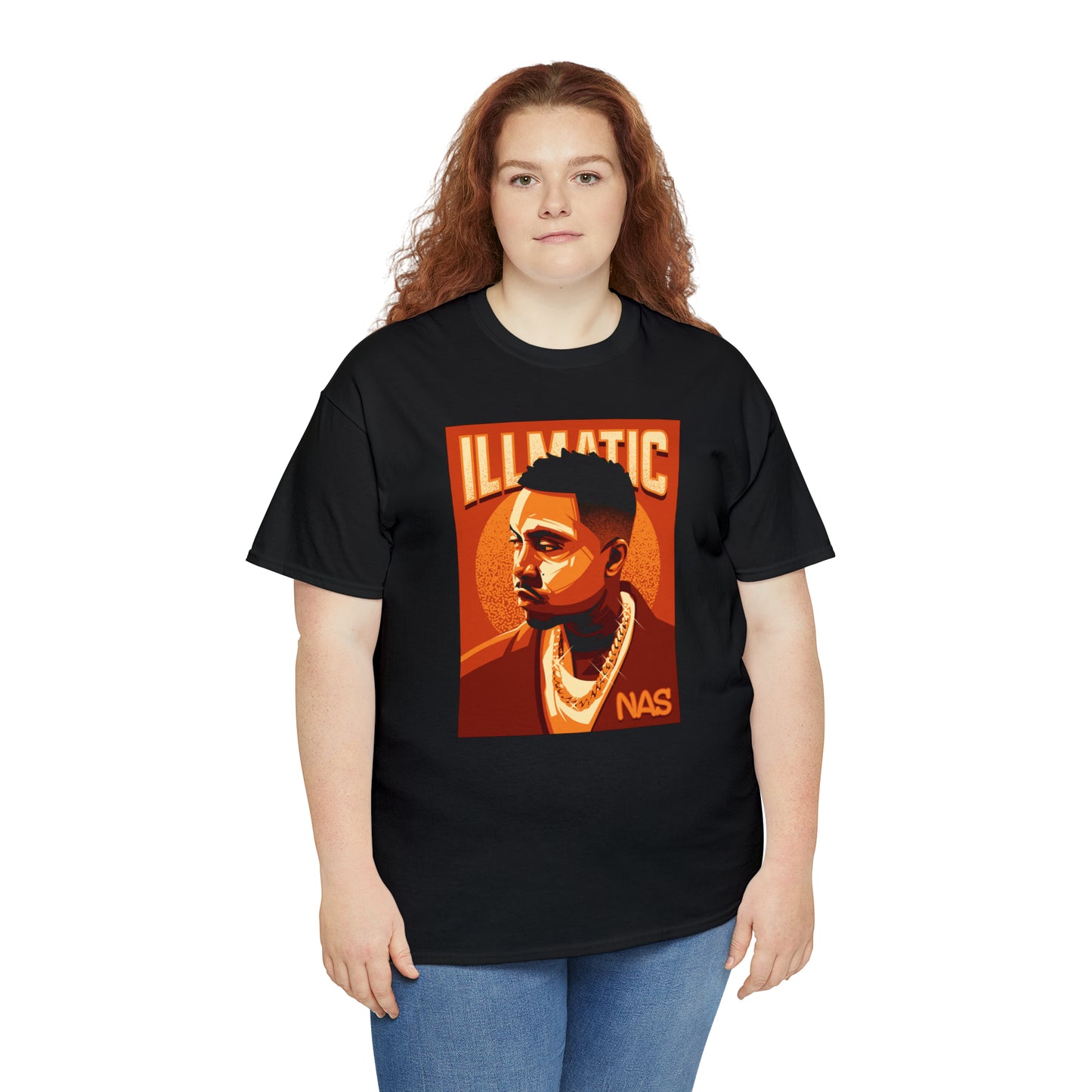 Nas Illmatic Pop Art T-Shirt All Sizes Black/White