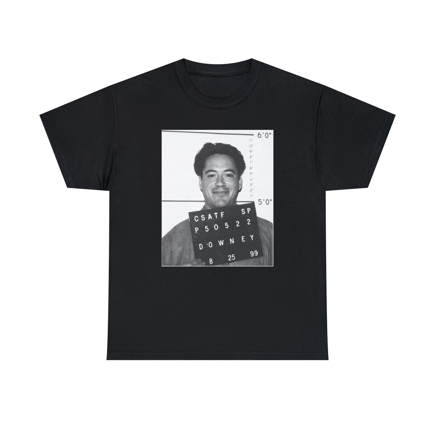 Robert Downey Jr. Mugshot T-Shirt