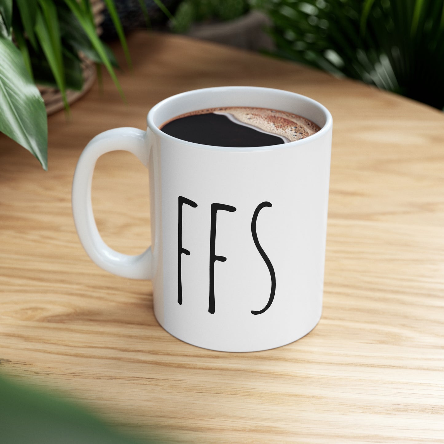 FFS Ceramic Mug 11oz White