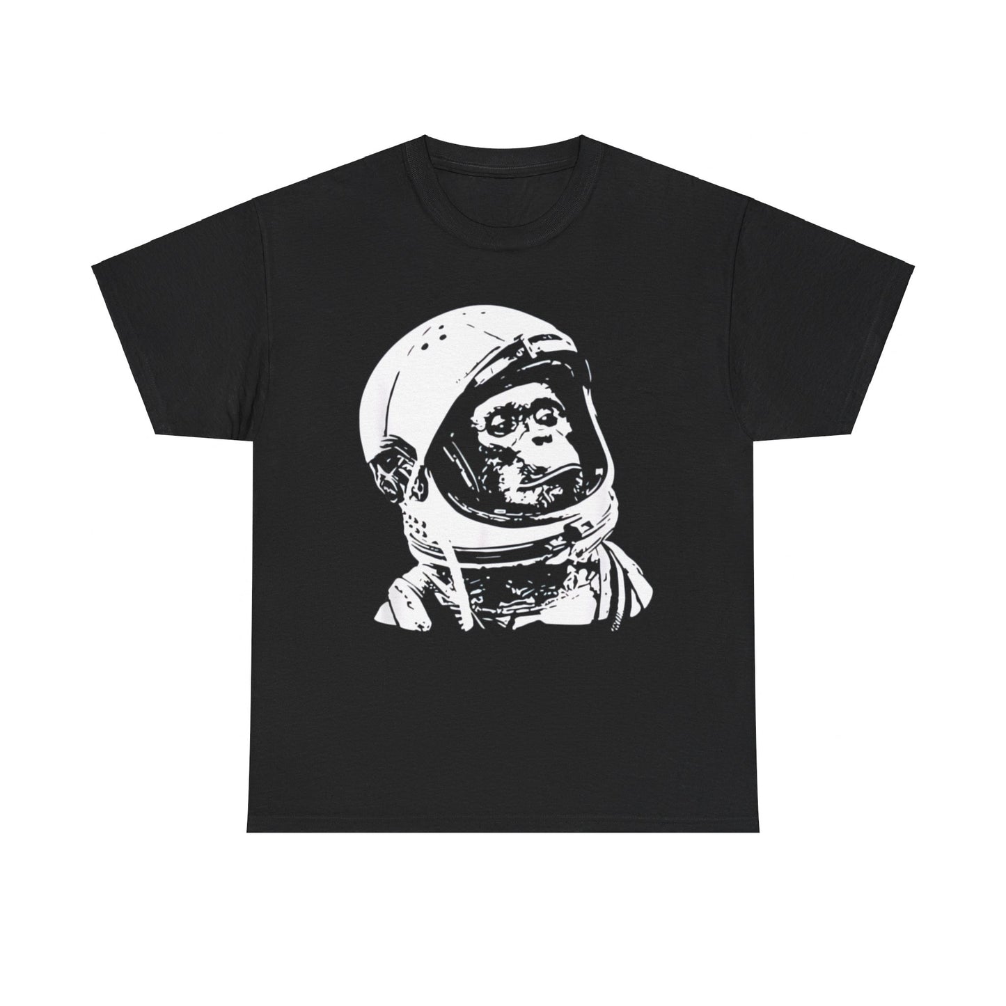 Vintage Space Travel Astronaut Monkey T-Shirt