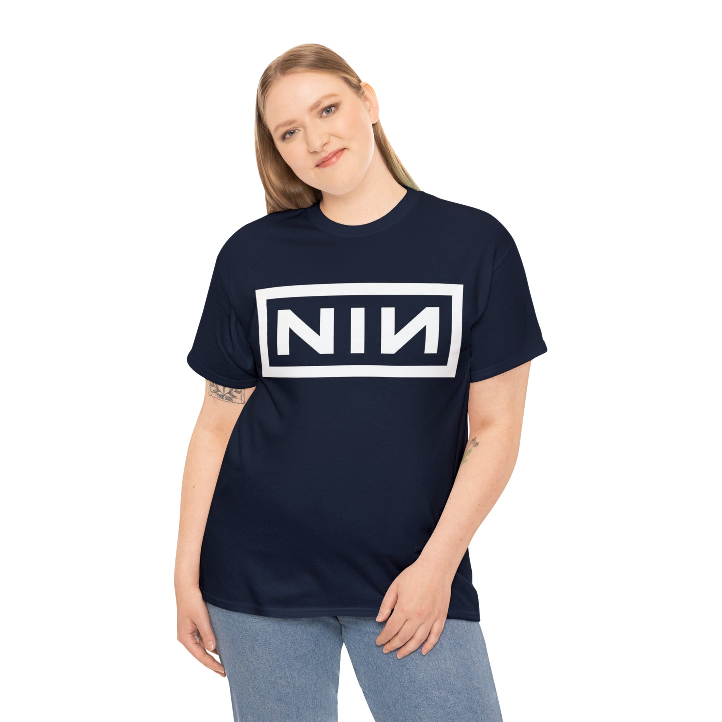 Nine Inch Nails Shirt (Navy/Gray)