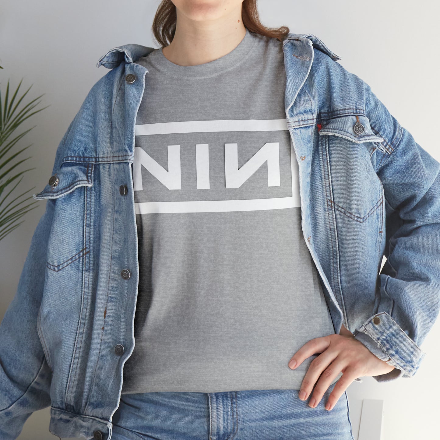 Nine Inch Nails Shirt (Navy/Gray)