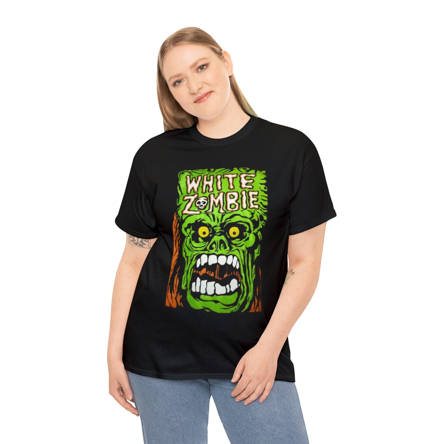 White Zombie Green Monster Shirt