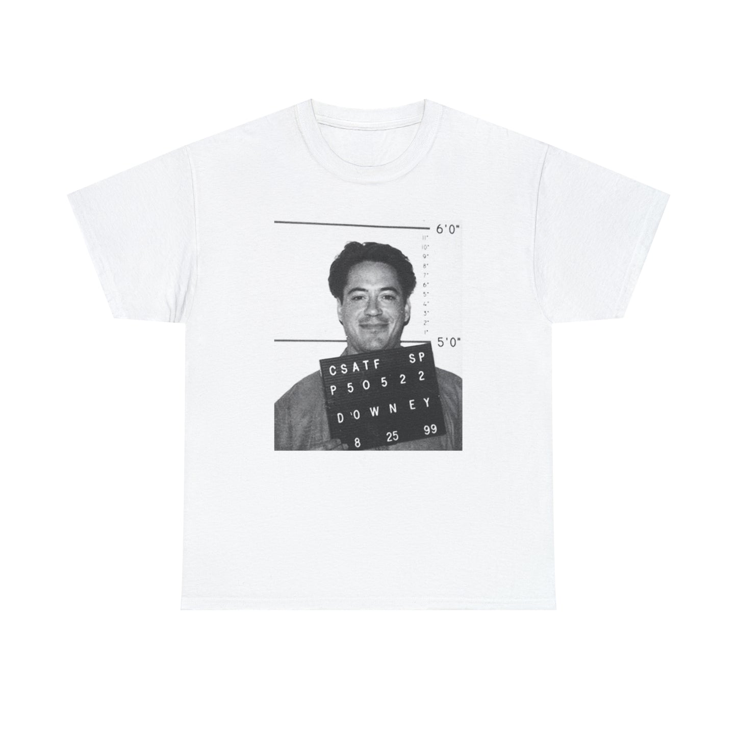 Robert Downey Jr. Mugshot T-Shirt