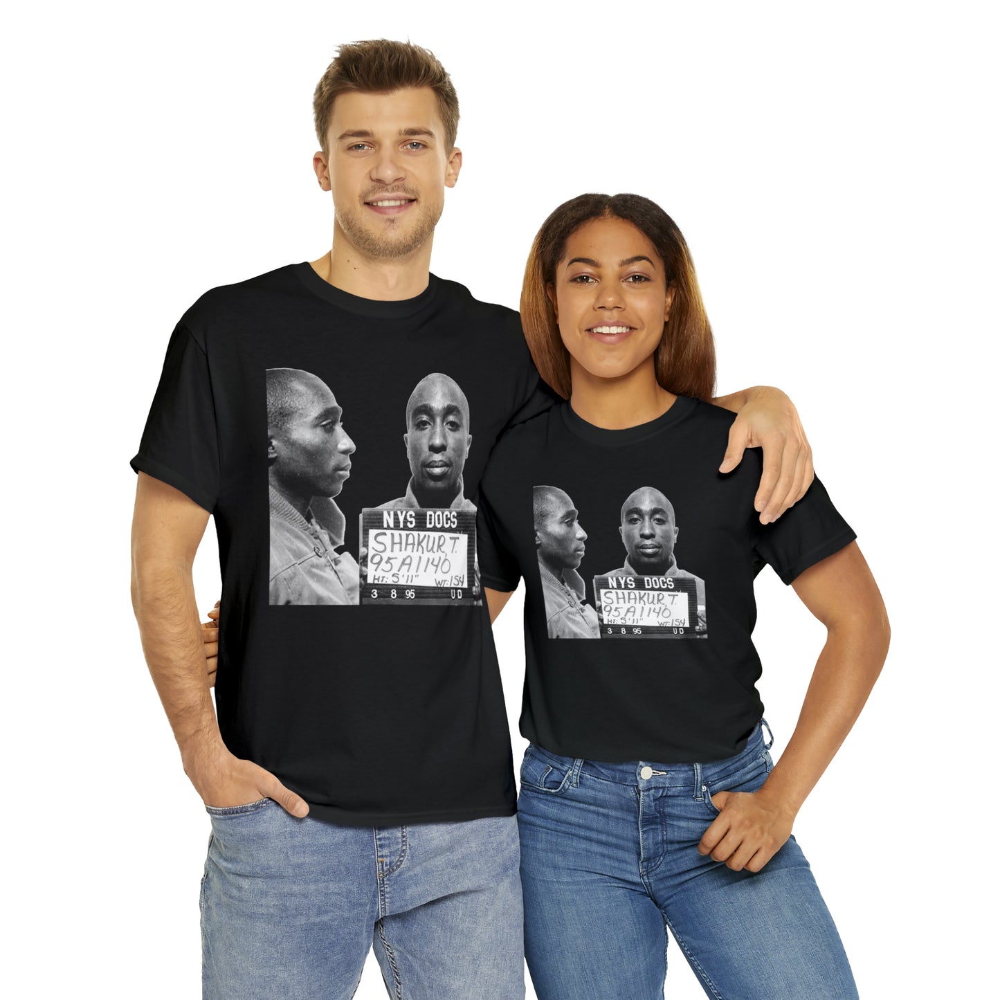 Tupac Shakur Mugshot T-Shirt