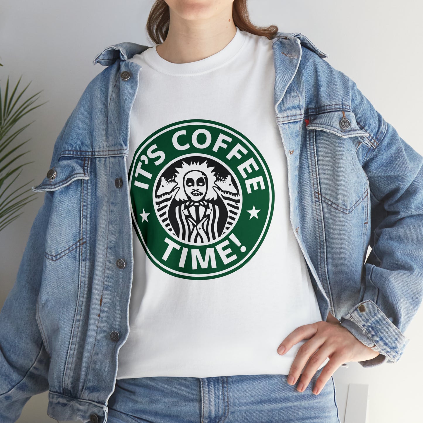 Beetle Juice "It's Coffee Time"  T-Shirt