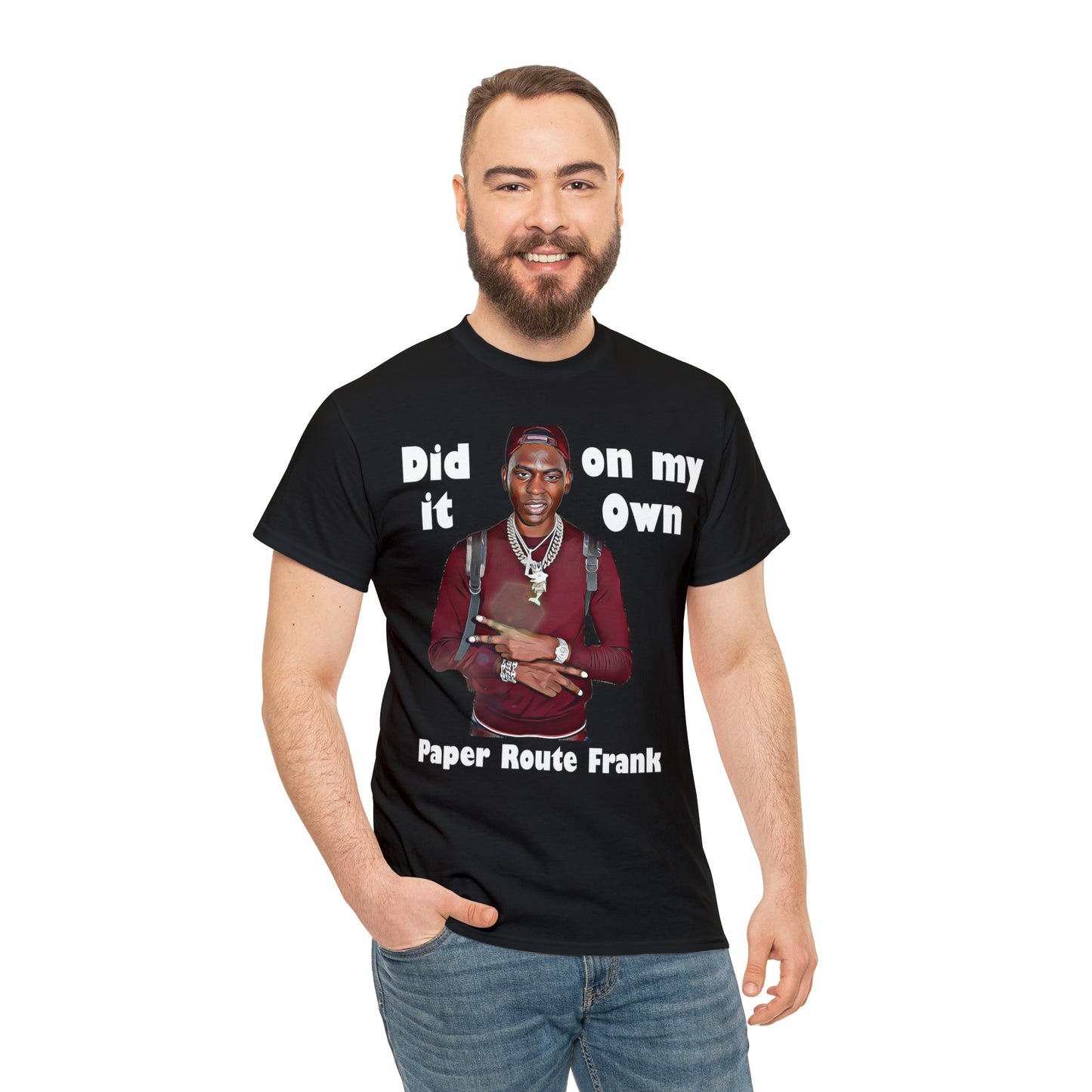 Young Dolph Did it on my Own Cartoon T-Shirt