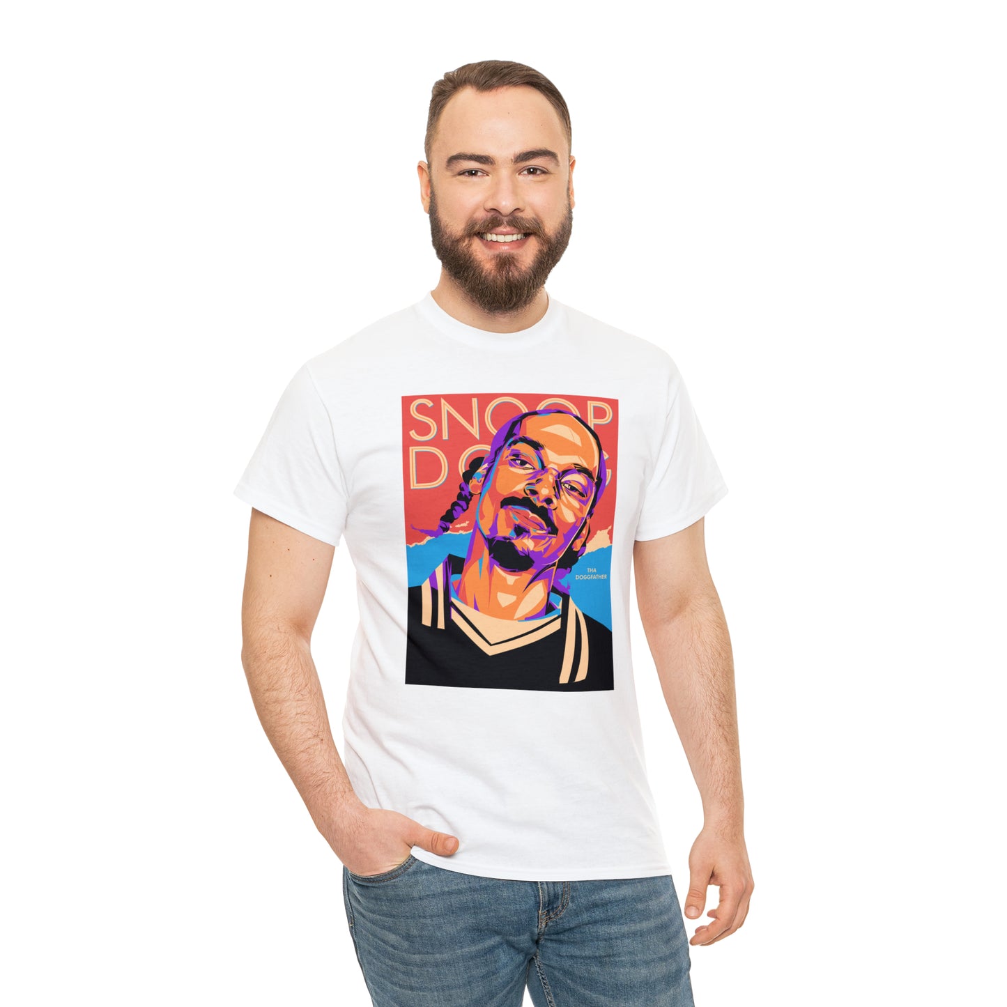 Snoop Dogg Tha Doggfather Pop Art T-Shirt