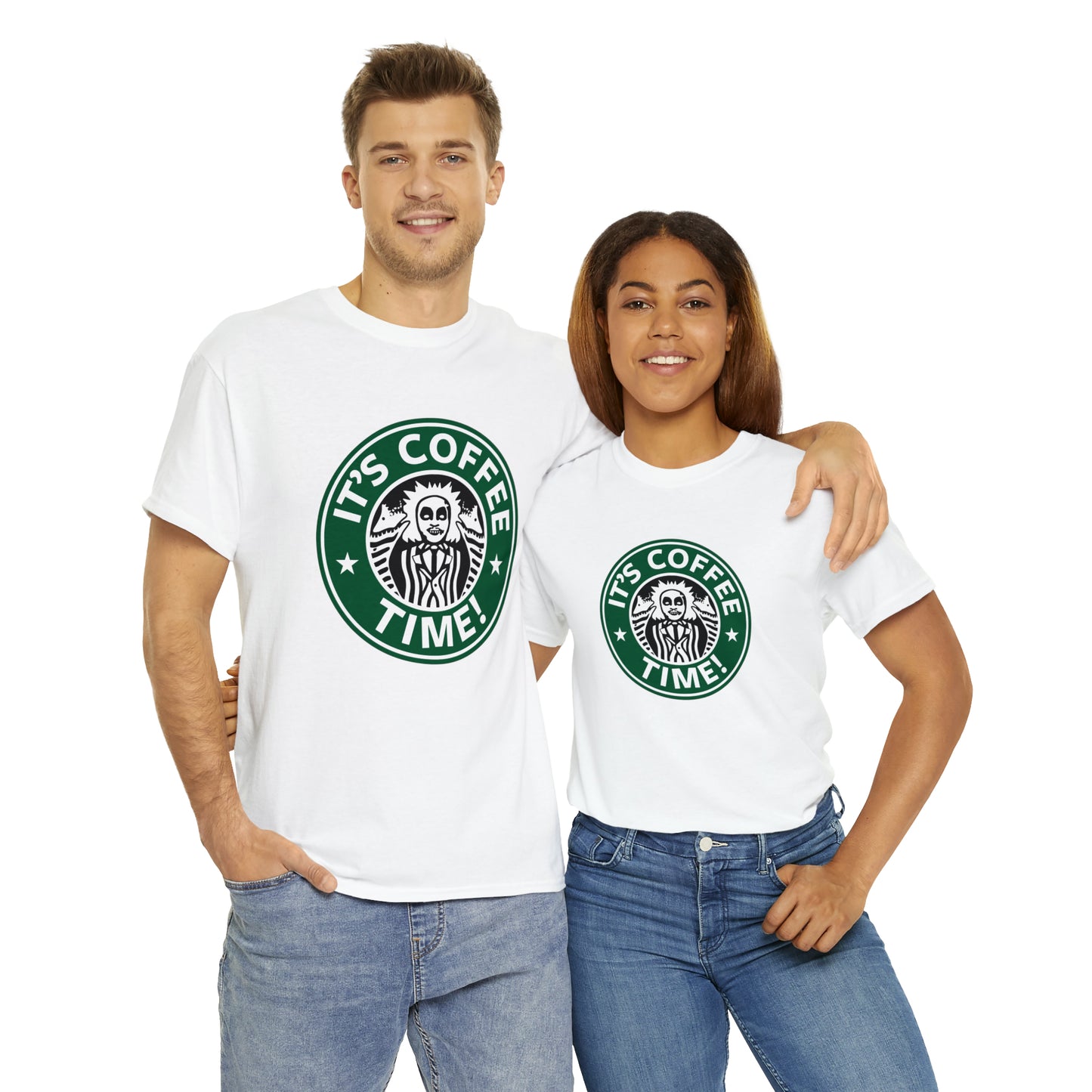 Beetle Juice "It's Coffee Time"  T-Shirt